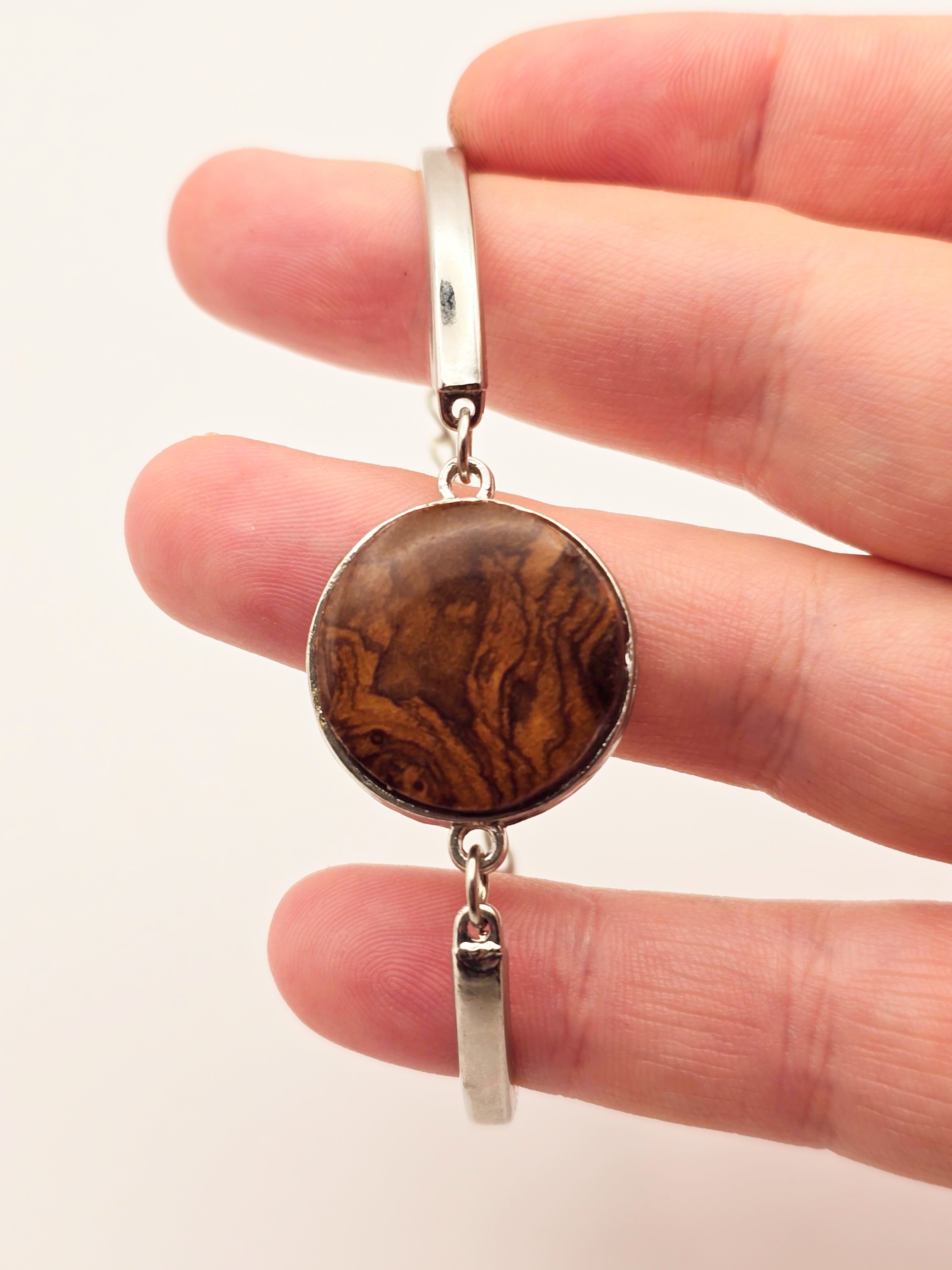 Handmade Olive Wood Bracelet