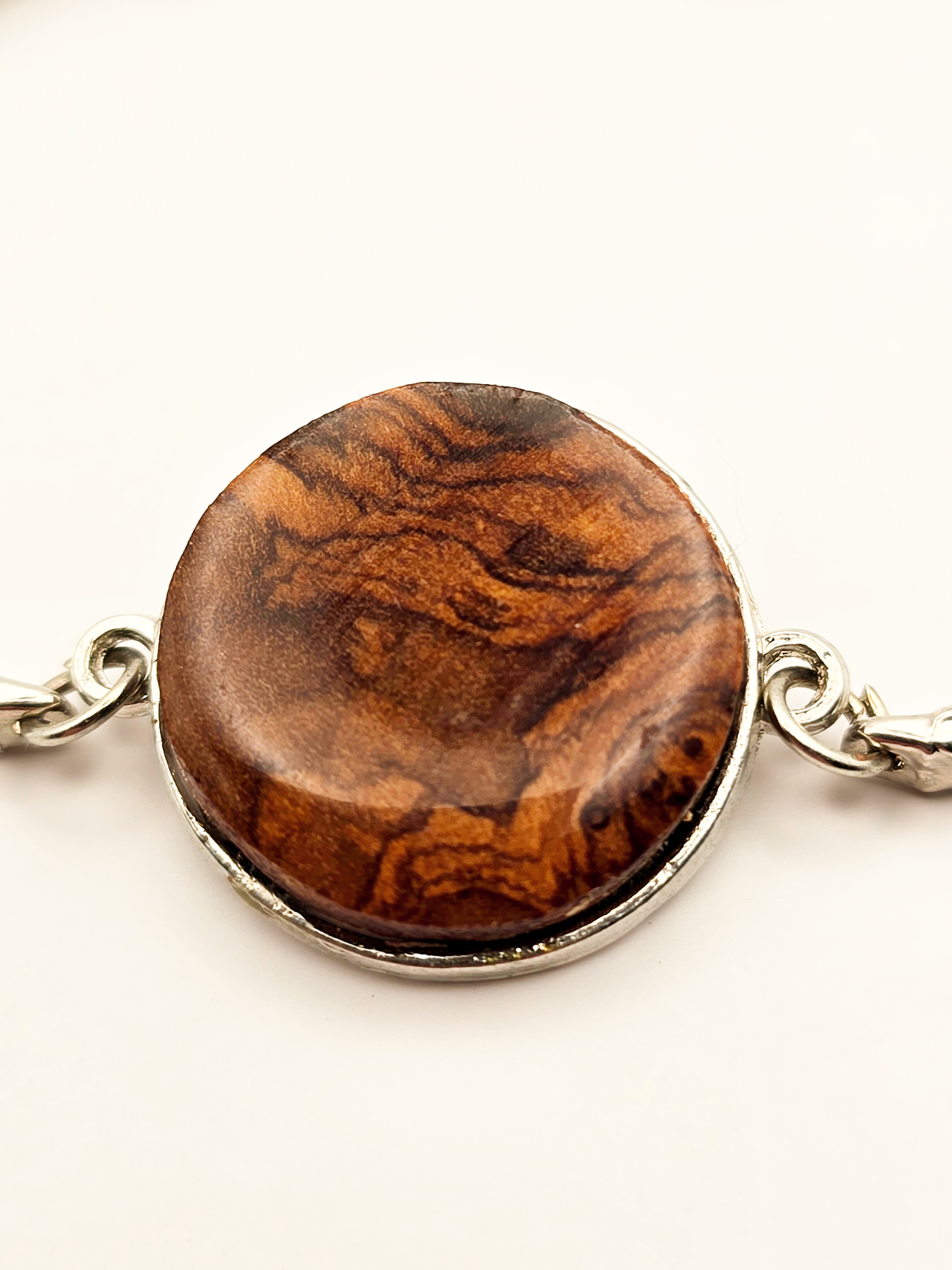 Handmade Olive Wood Bracelet