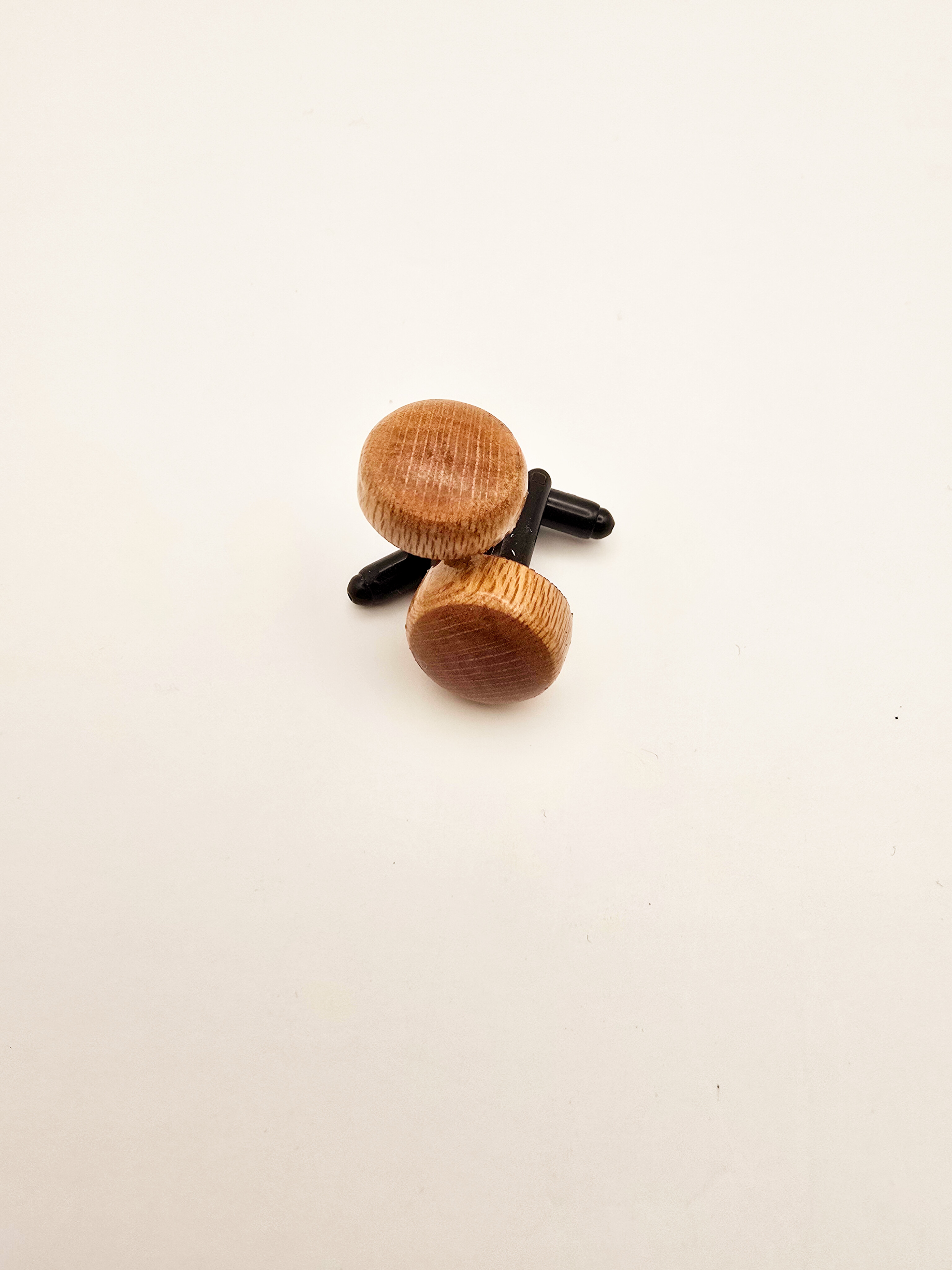 Handcrafted Lace Wood Cufflinks