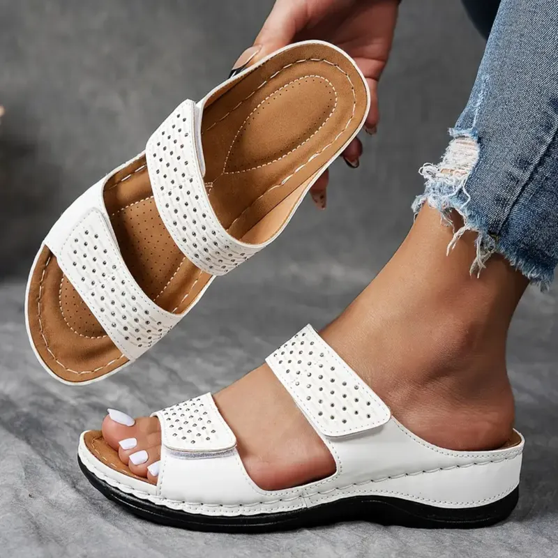 right-arrow 🔥Last Chance Deal – 70% OFF🔥 | Lightweight wedge sandals with soft cushioning and arch support for women!