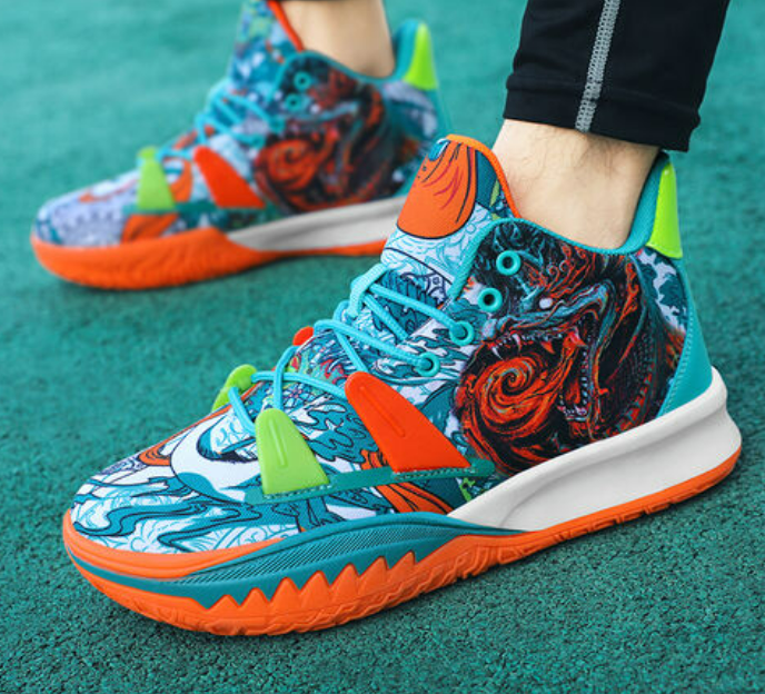 Vibrant High-Top Sneakers