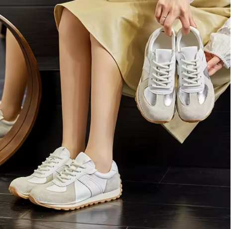 Flat Sole Sneakers