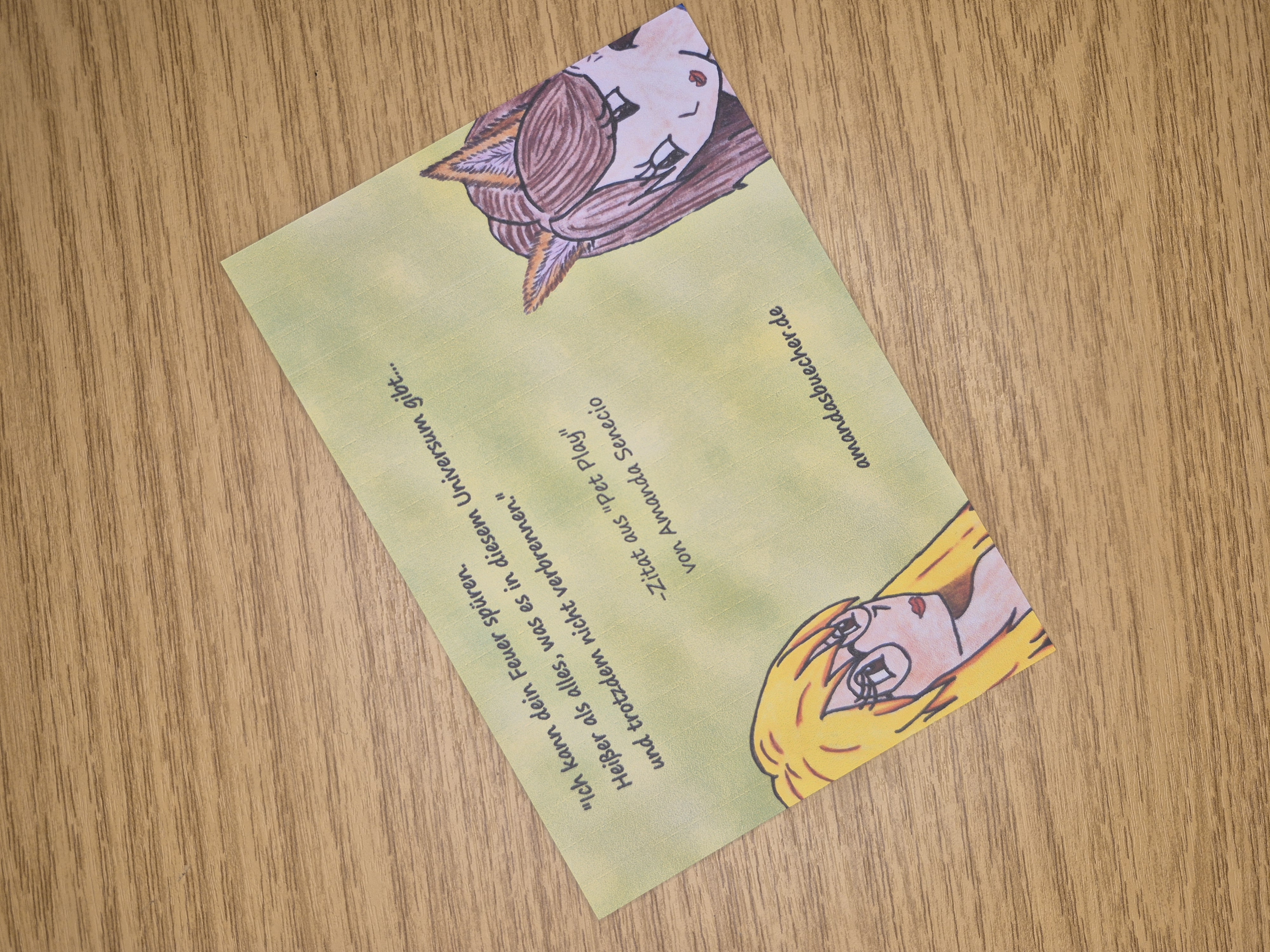 Postkarte "Pet Play"