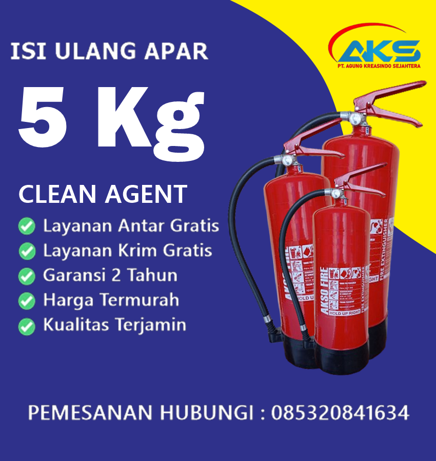 Isi Ulang APAR 5 Kg