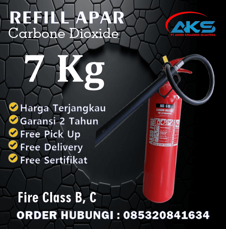 Refill APAR Carbone Dioxide 7 Kg