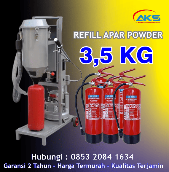 Alat Refill APAR Powder 3,5 KG