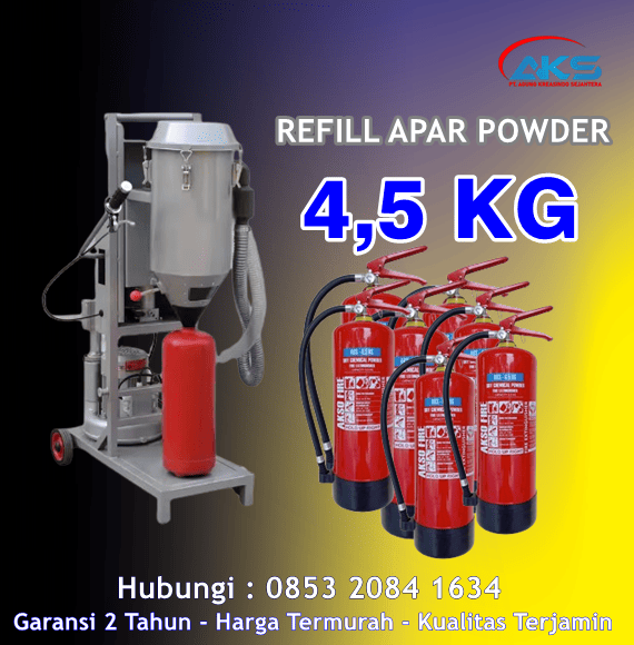Isi ulang APAR bubuk