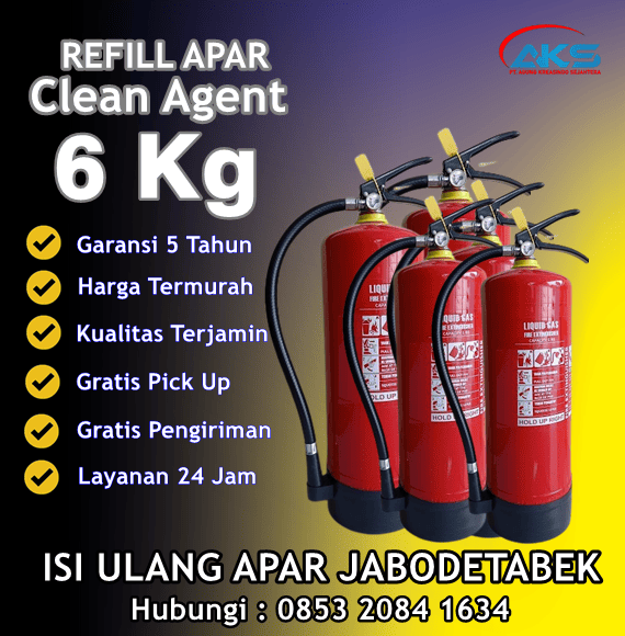 REFILL APAR Clean Agent 6 Kg
