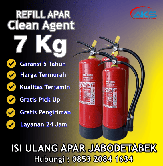 Refill APAR Clean Agent 7 Kg