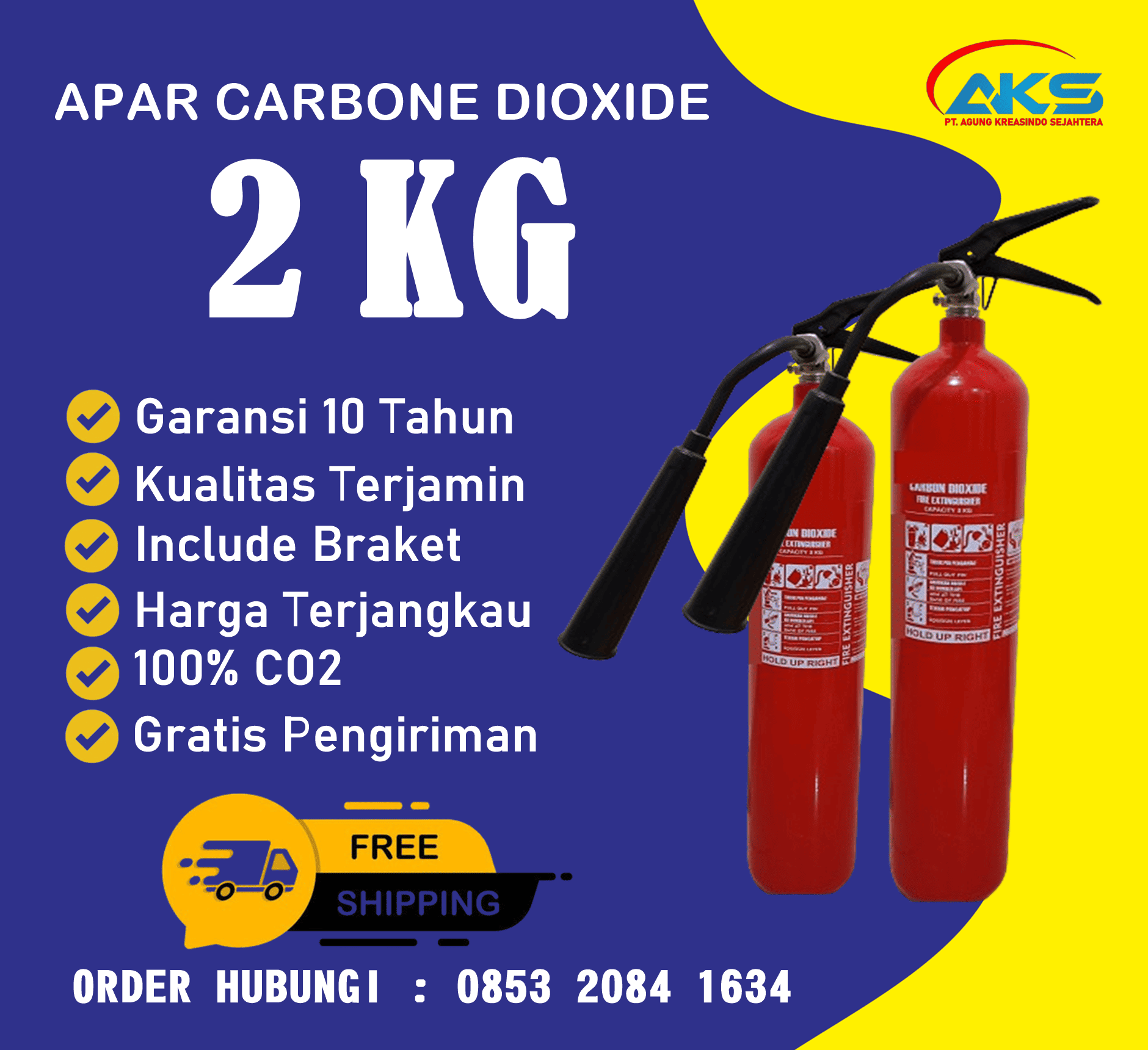 APAR Carbone Dioxide 2 KG