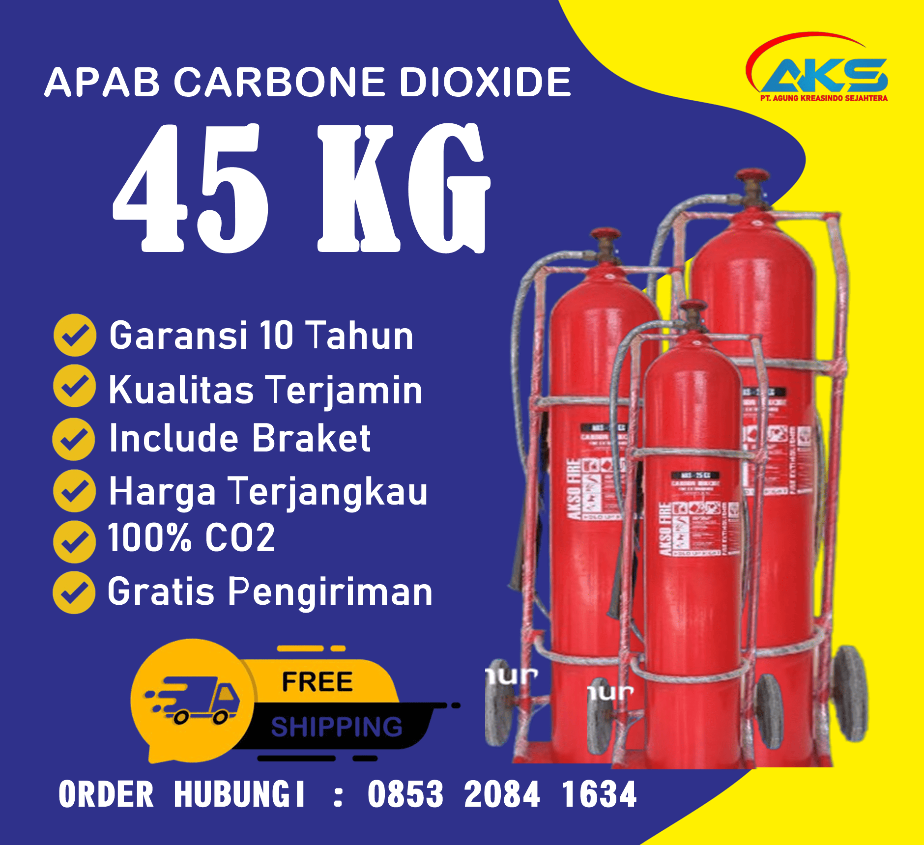APAB Carbone Dioxide 45 KG