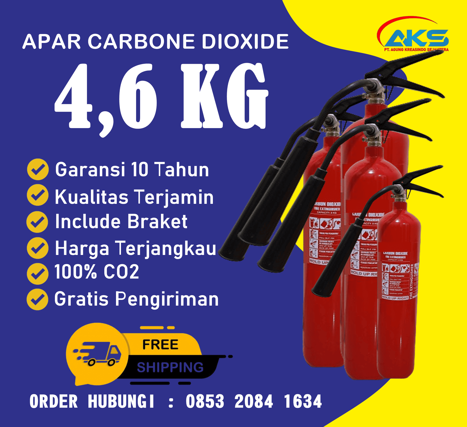 APAR Carbone Dioxide 4,6 KG