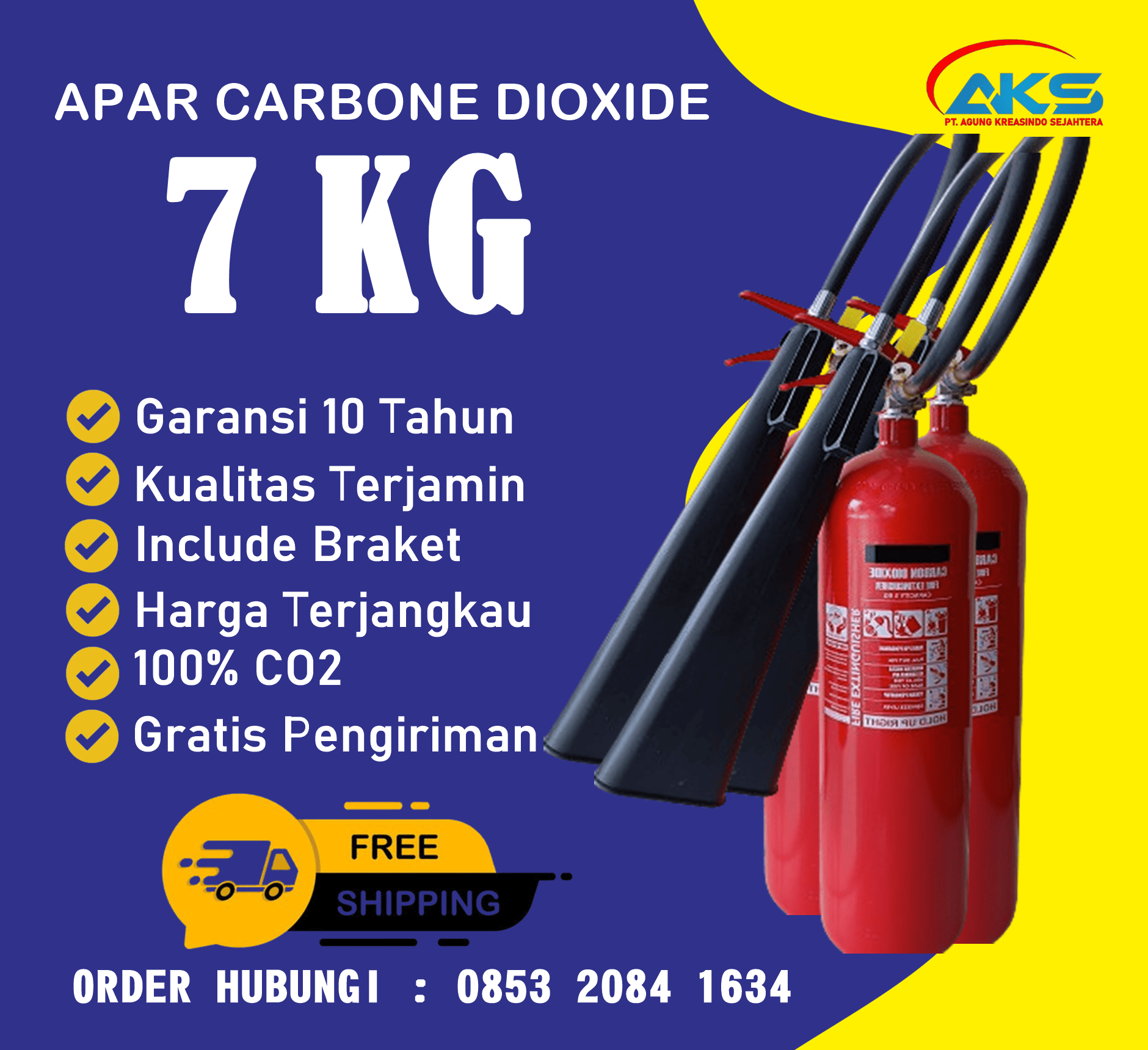 APAR Carbone Dioxide 7 KG