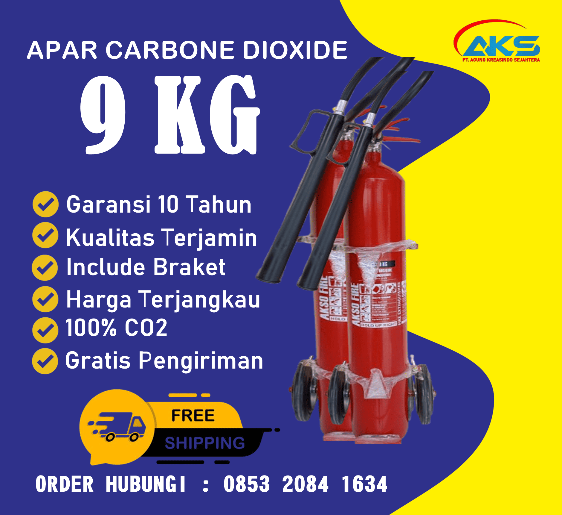 APAR Carbone Dioxide 9 KG