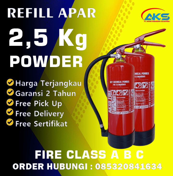 Refill APAR 2,5 Kg Powder