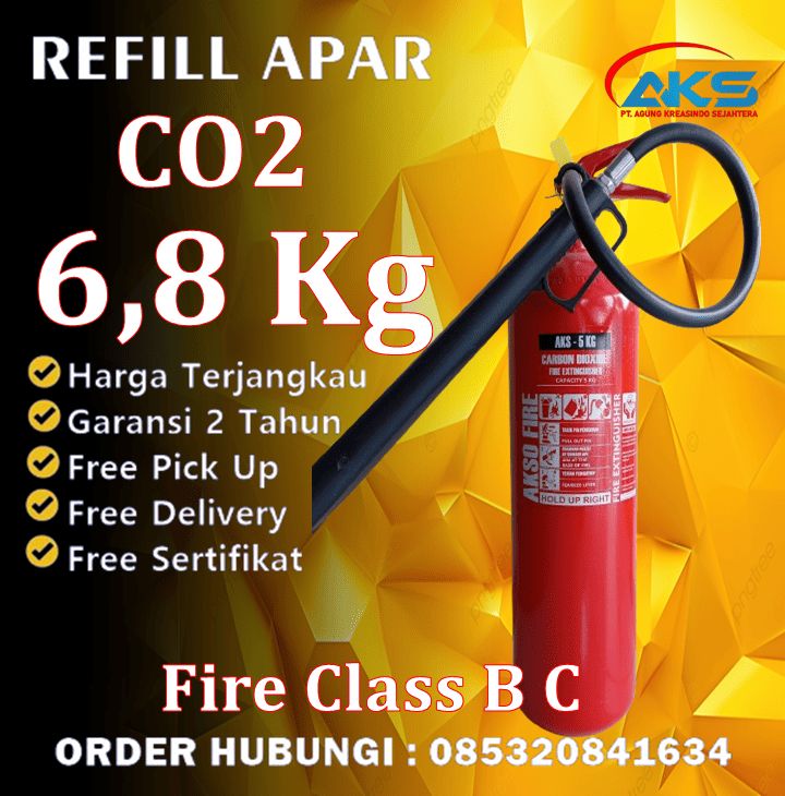 Refill APAR CO2 6,8 Kg