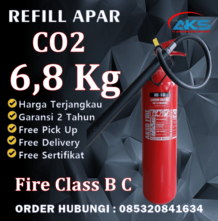 Refill APAR CO2 6,8 Kg