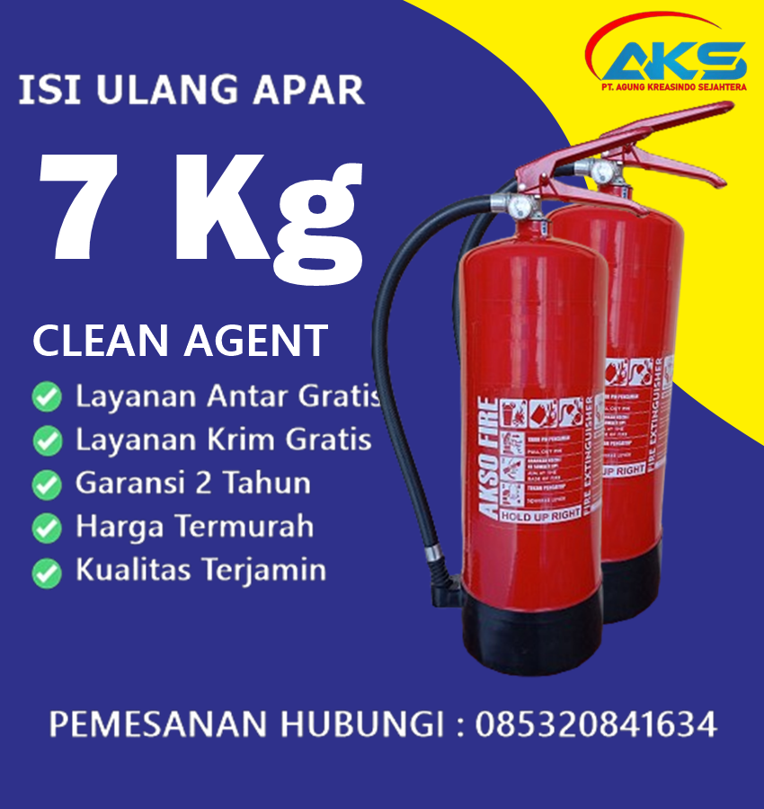 Isi Ulang APAR 7 Kg