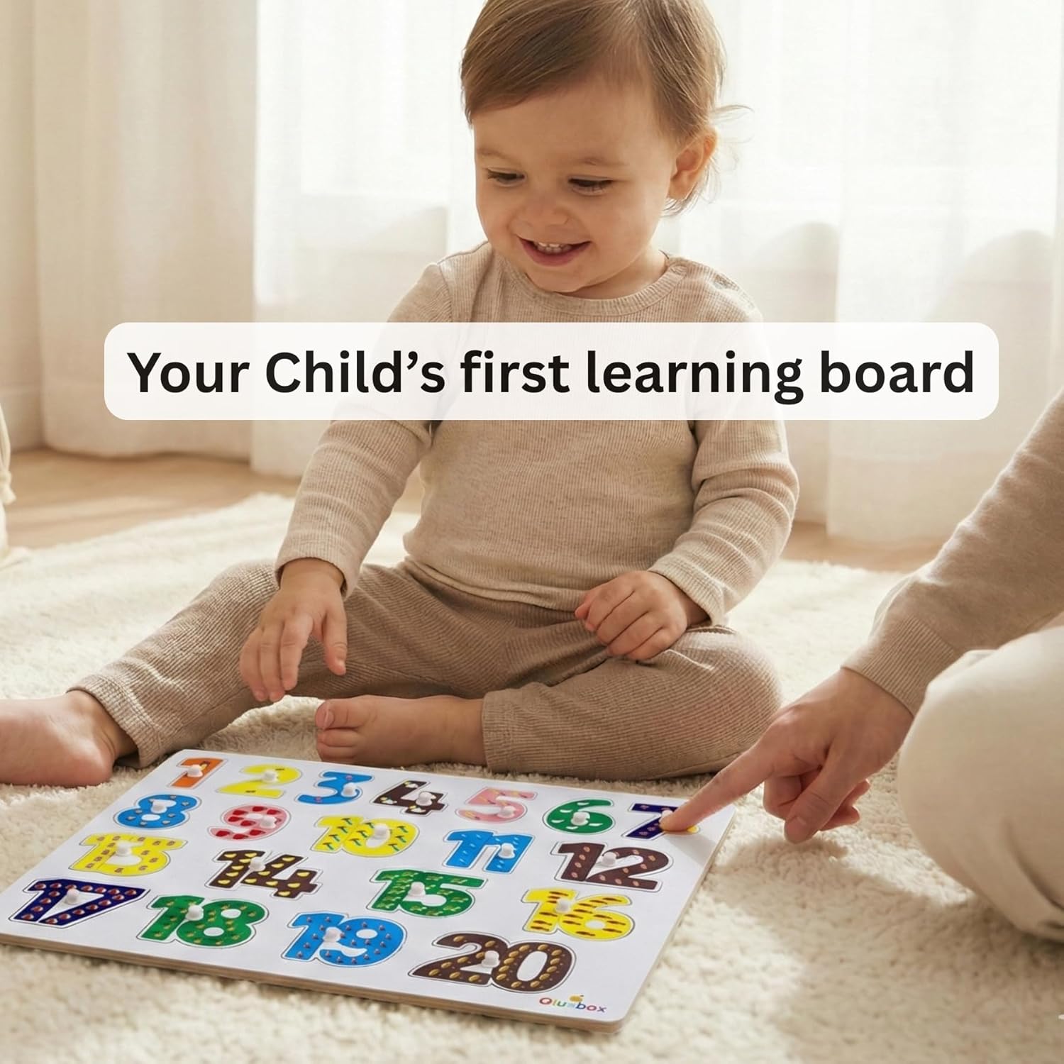 Early Learning Qluebox : Hindi, English & Math Master (Set of 4)