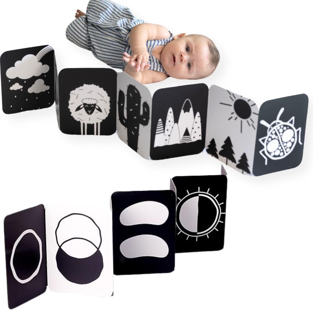 Montessori Flash Cards for Babies & Infants 0-12 Months 