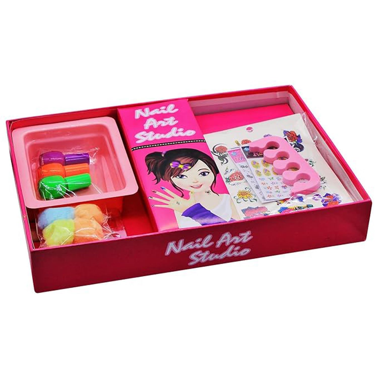 Nail Art Studio – Creative Nail Polish Kit for Girls