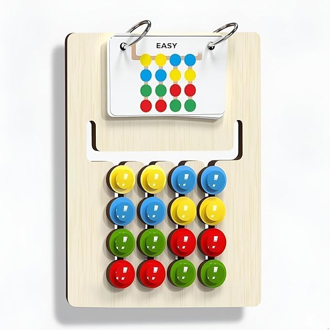 Slide Puzzle Color & Pattern Brain Teasers Logic Game