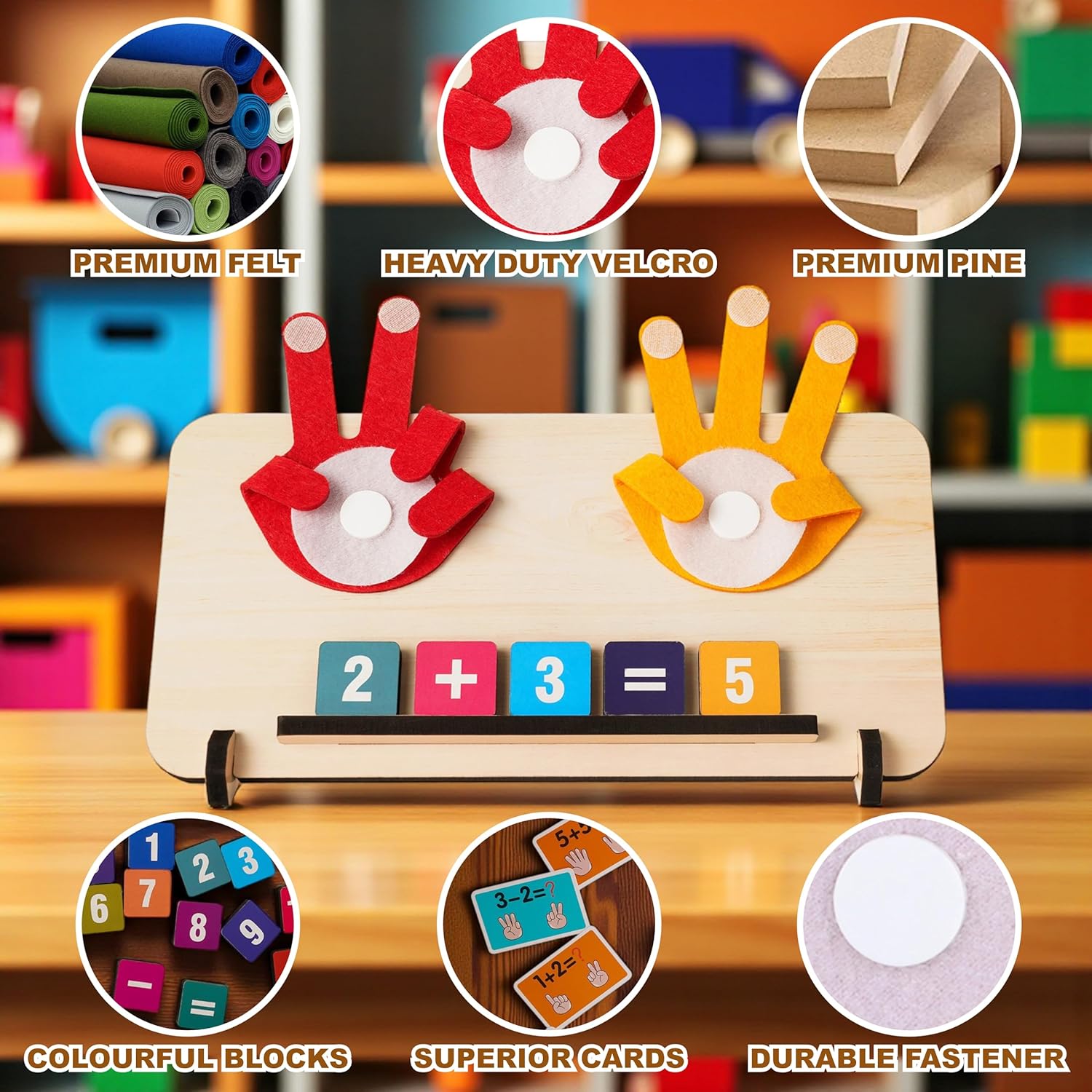 Educational Math Learning & Activity Toys for Kids 3-5 