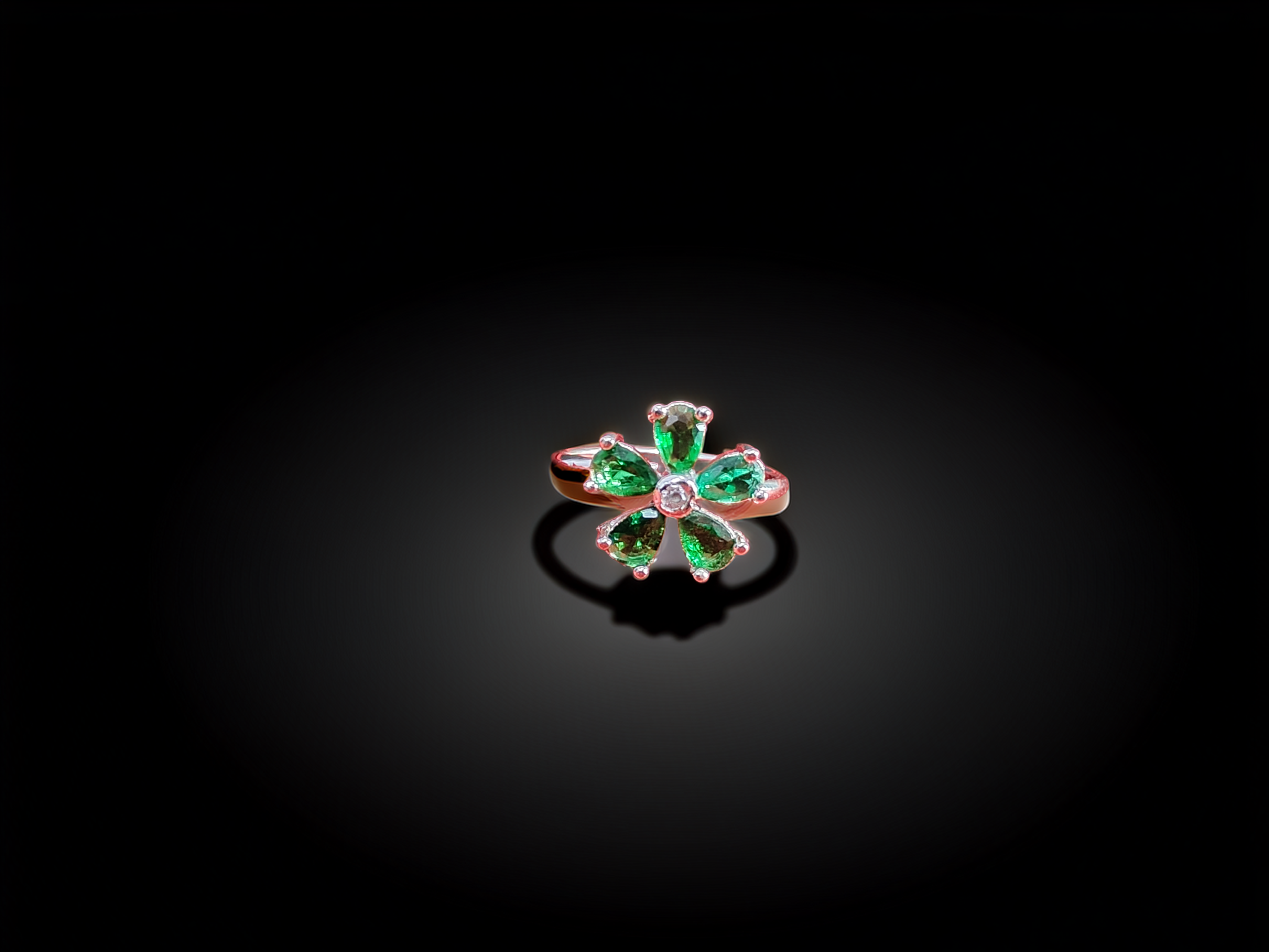 Budget-Friendly AD Ring in Silver | Trendy Look (1042)