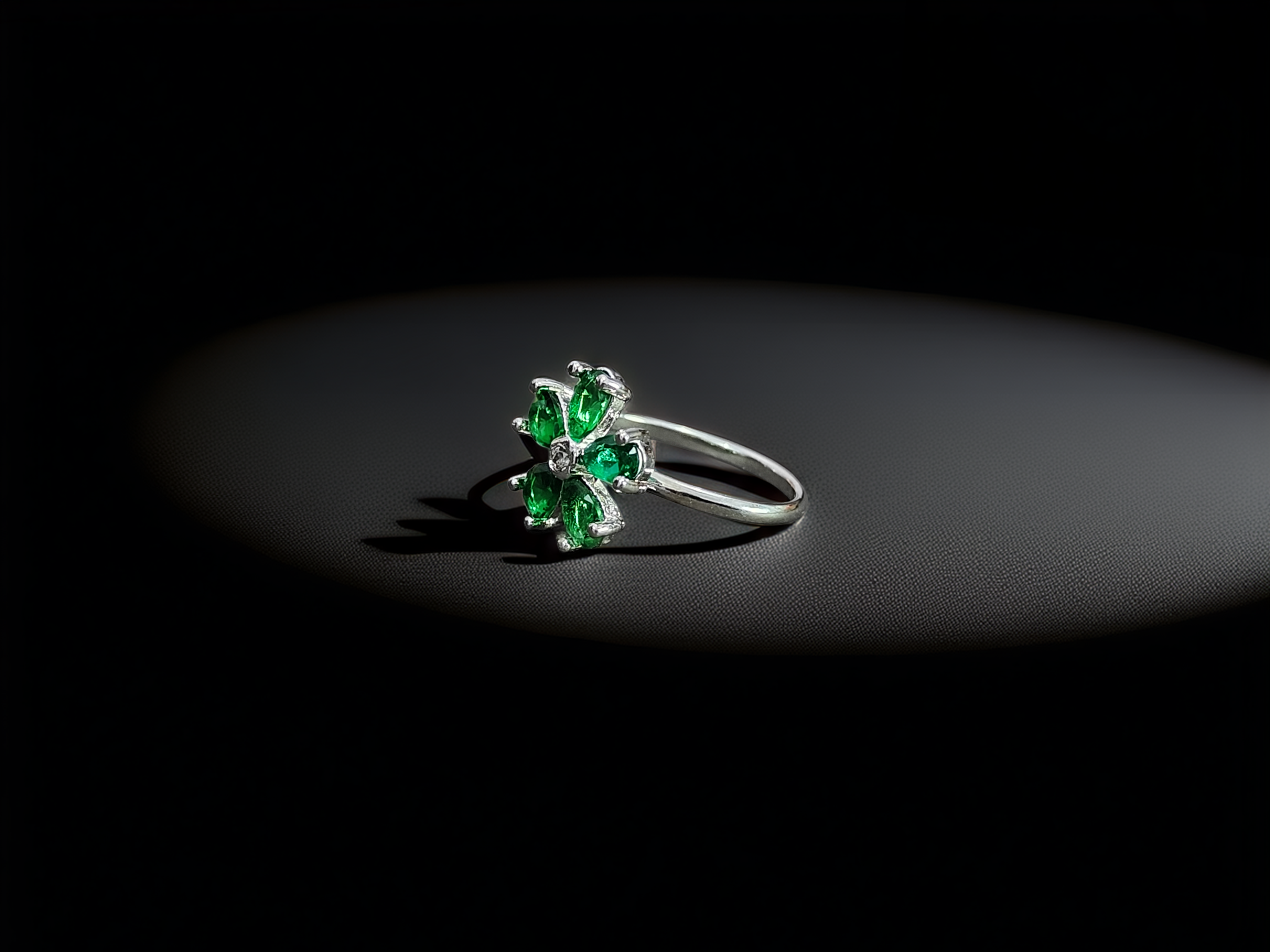 Budget-Friendly AD Ring in Silver | Trendy Look (1042)