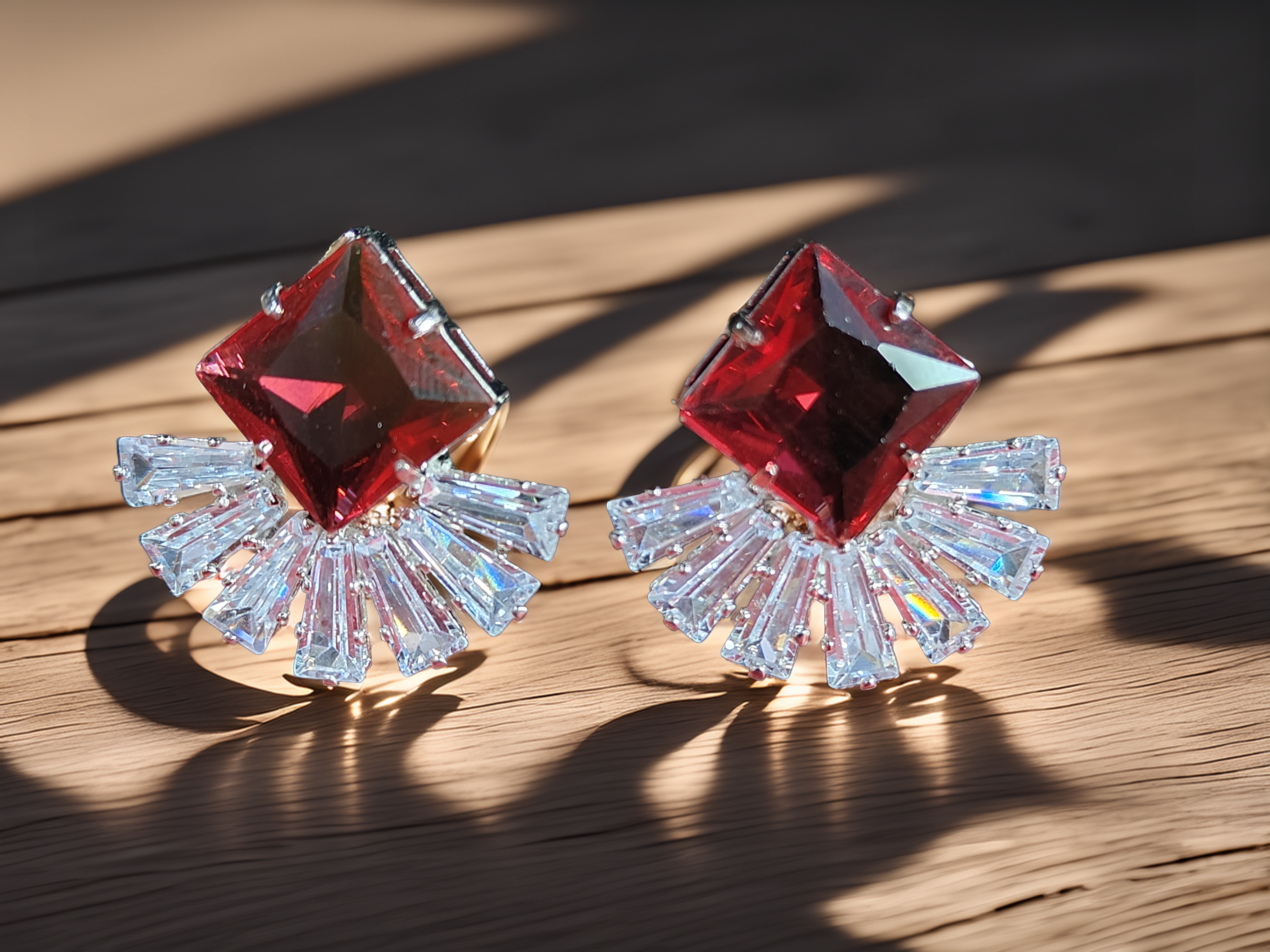 Elegant & Trendy AD Earrings – The Perfect Statement Piece