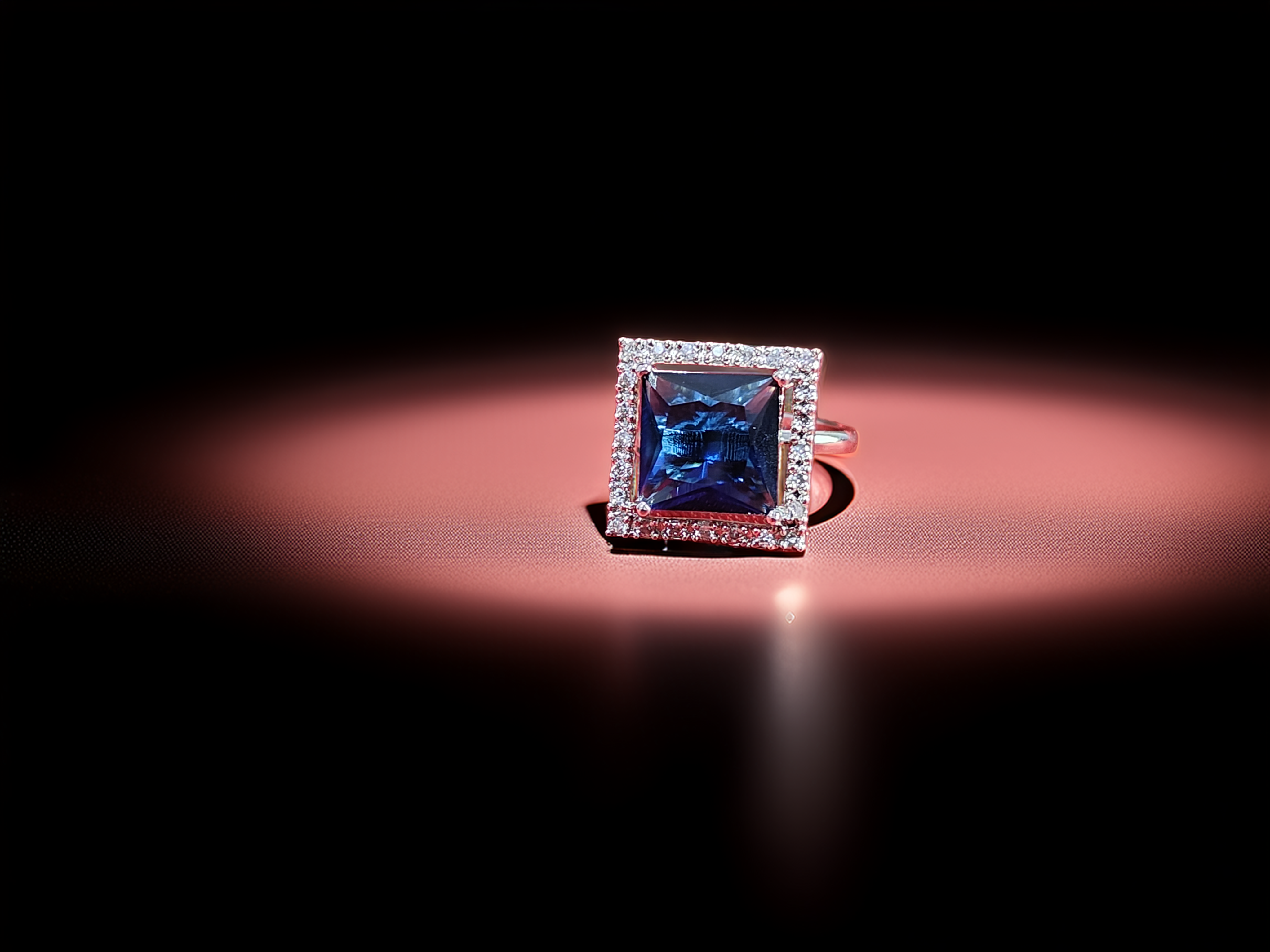 Budget-Friendly Adjustable AD Ring in Silver | Trendy Look (1046)