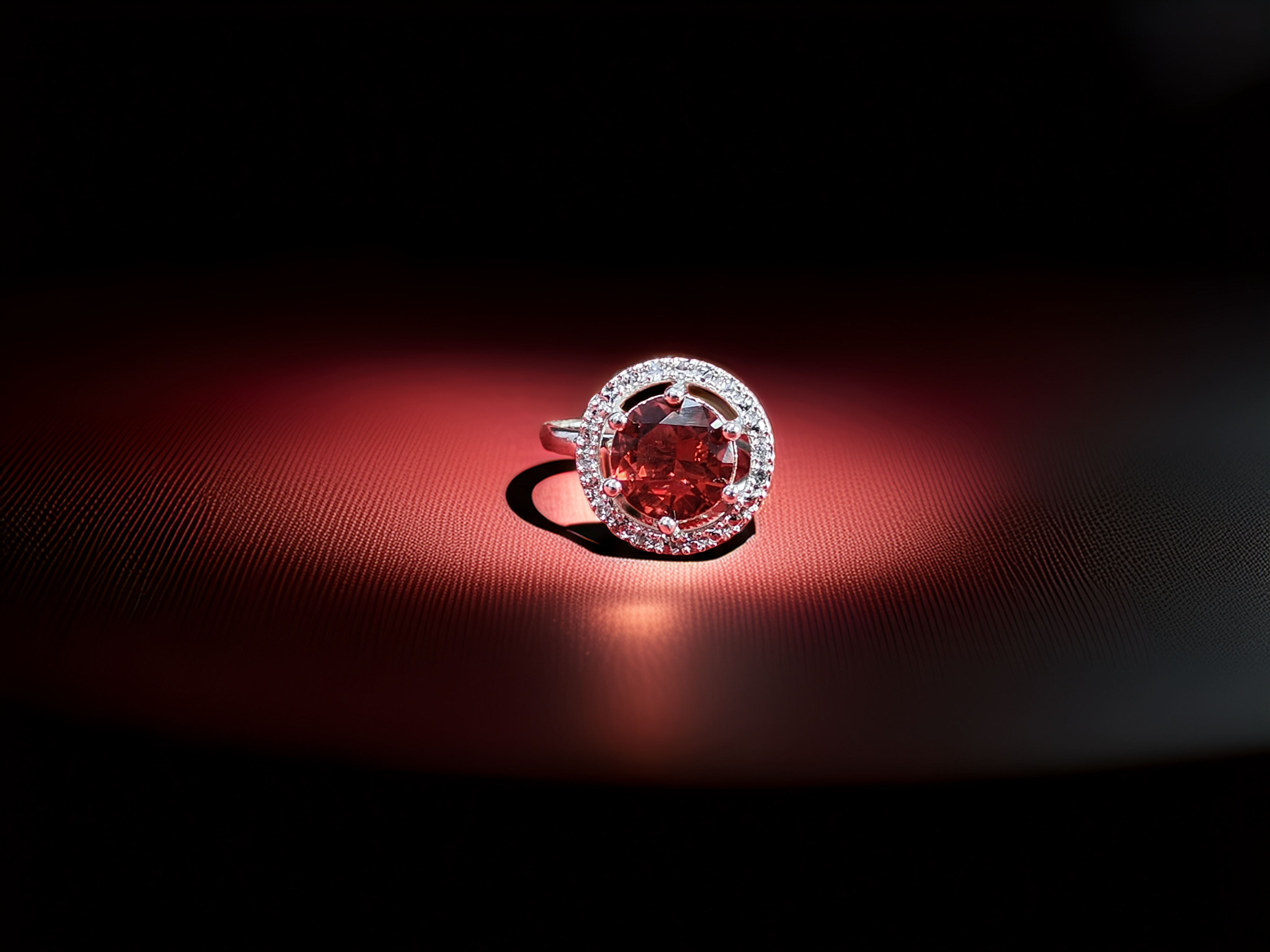 Elegant Simple & Sleek Adjustable Silver AD Ring | Daily Wear Style (1033)