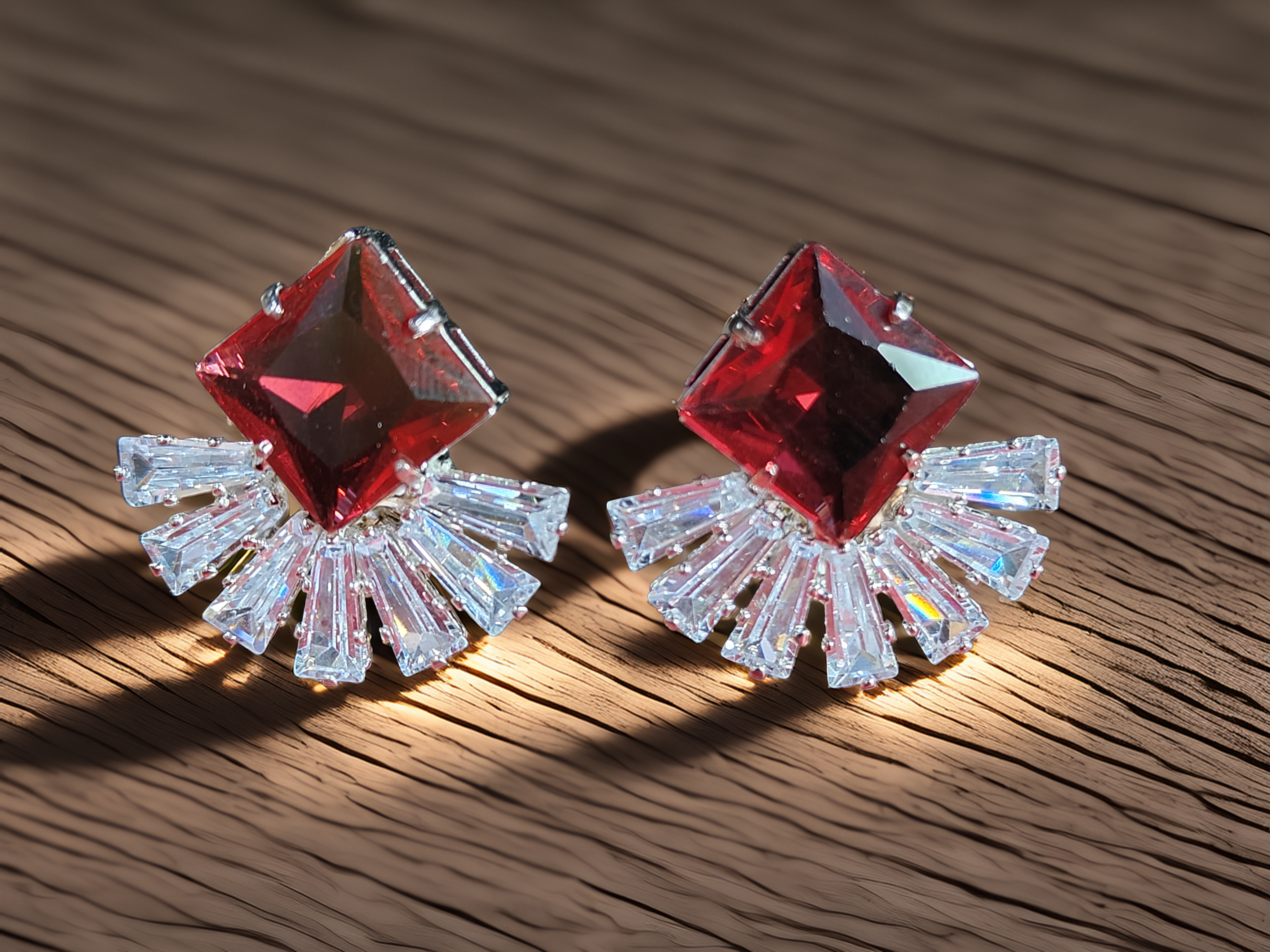 Elegant & Trendy AD Earrings – The Perfect Statement Piece