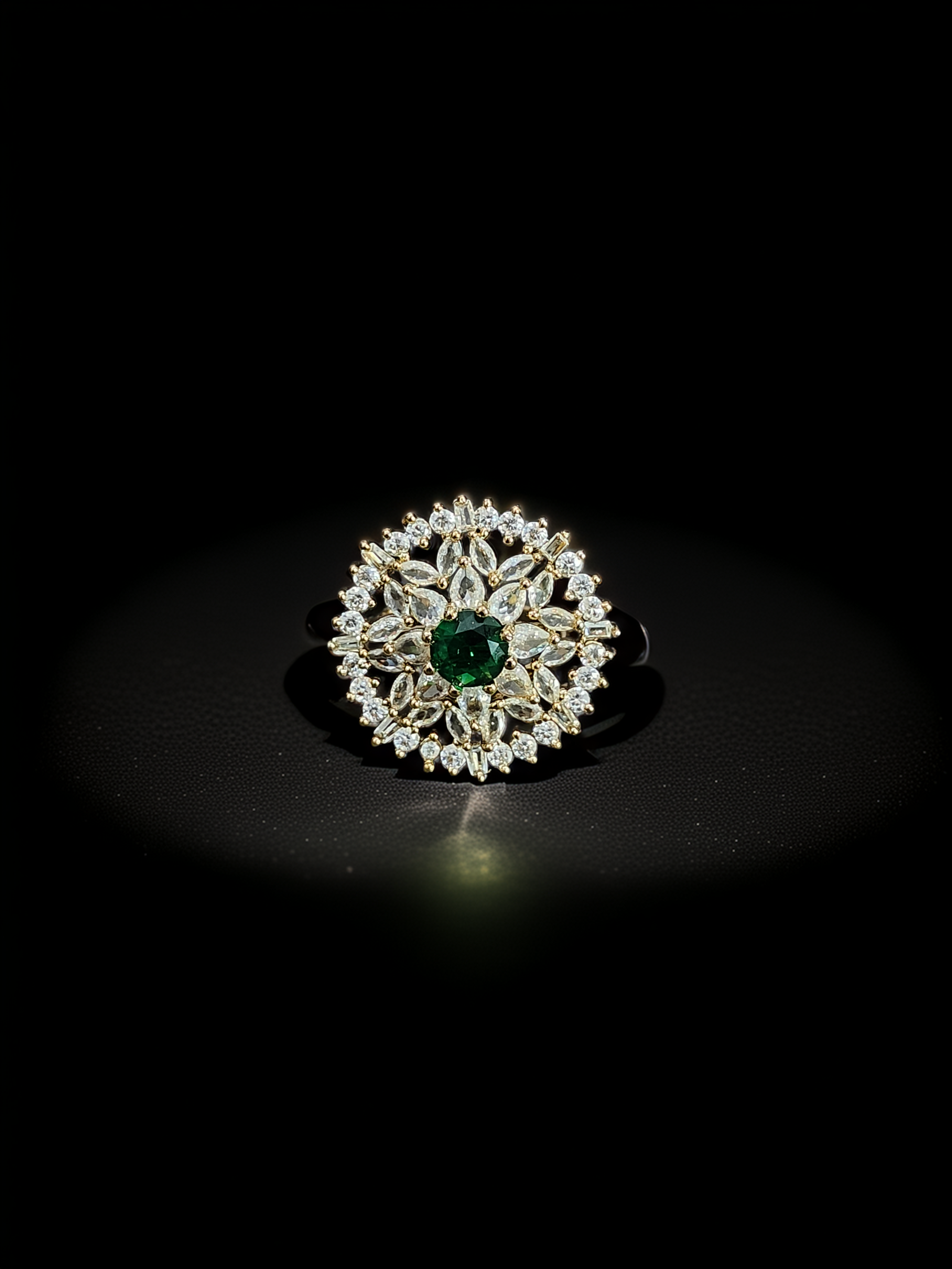 Trendy AD Ring for Girls | Stylish American Diamond (1048)