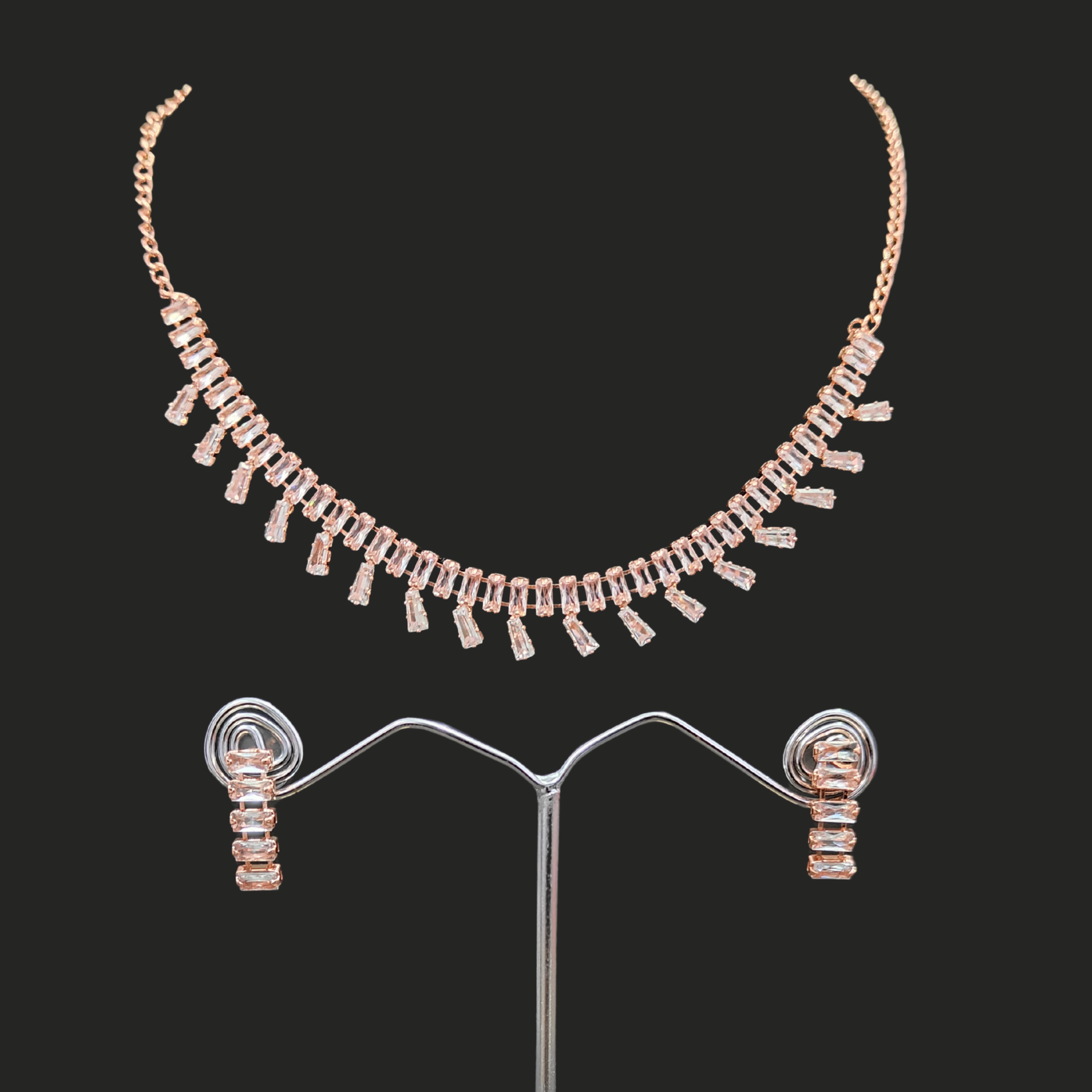 Buy AD Necklace Set Online – Premium Shine, Budget Price (1061)