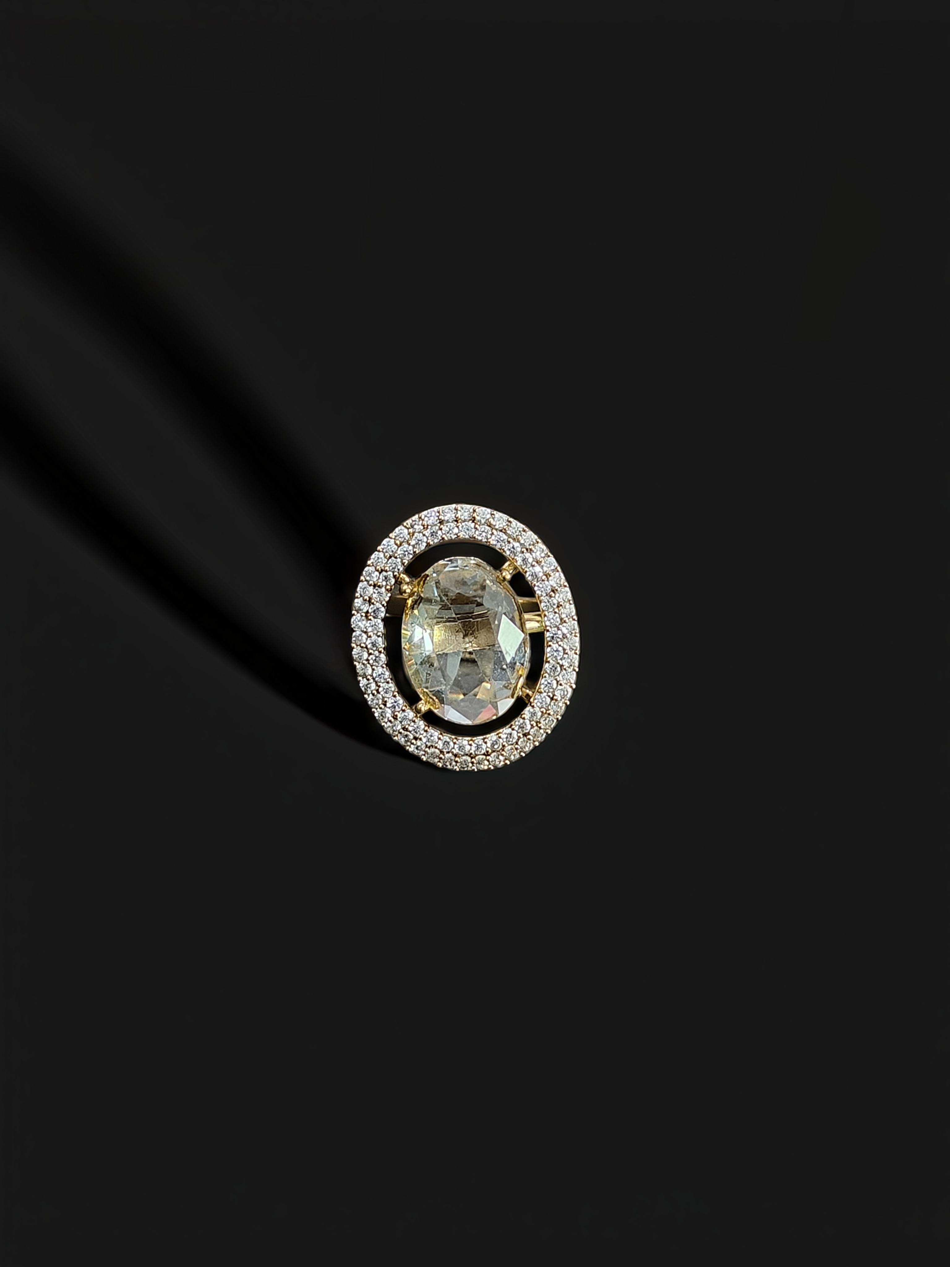 Elegant American Diamond Ring for Women | Party Wear Jewelry (1048)