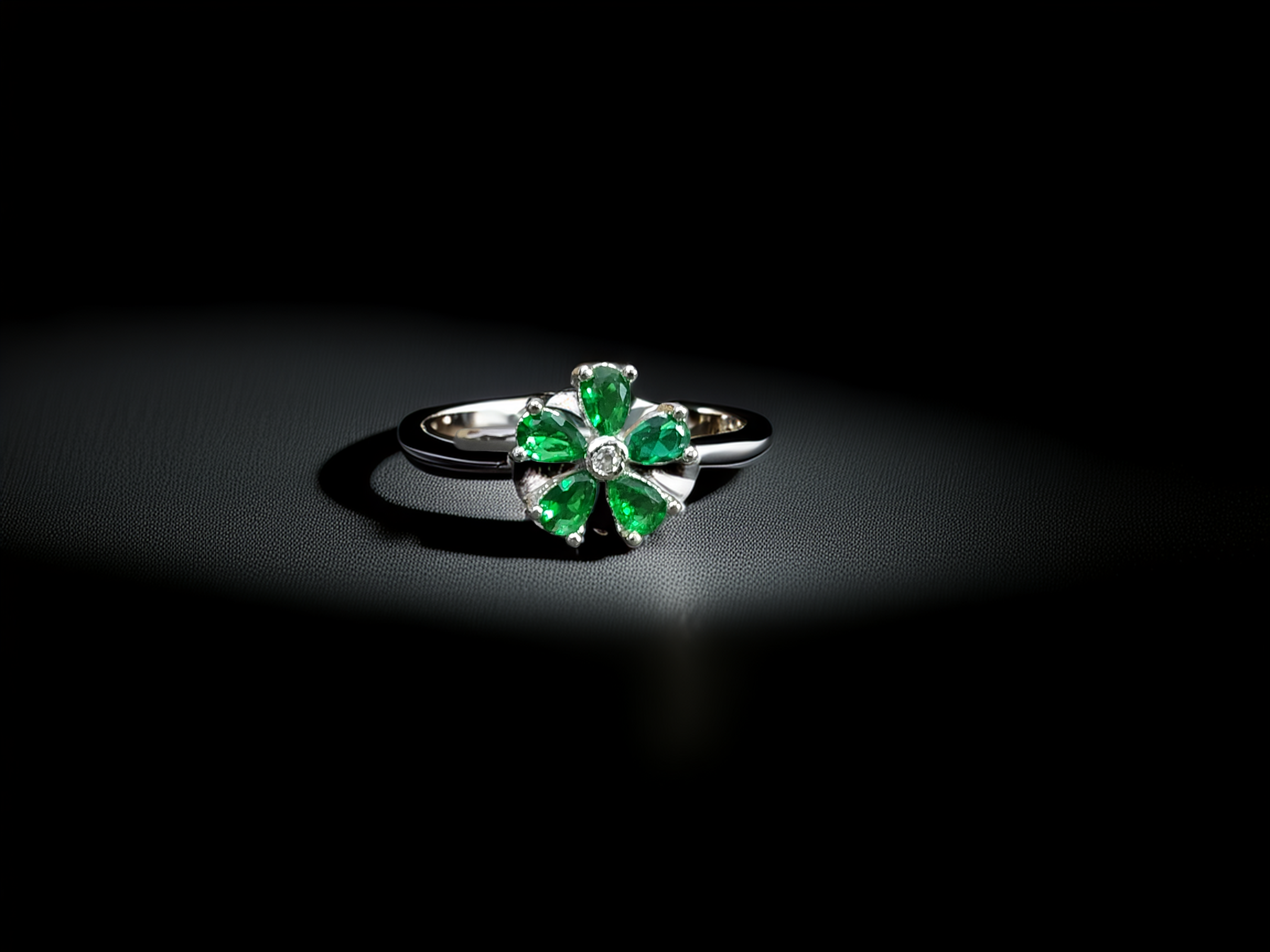 Budget-Friendly AD Ring in Silver | Trendy Look (1042)