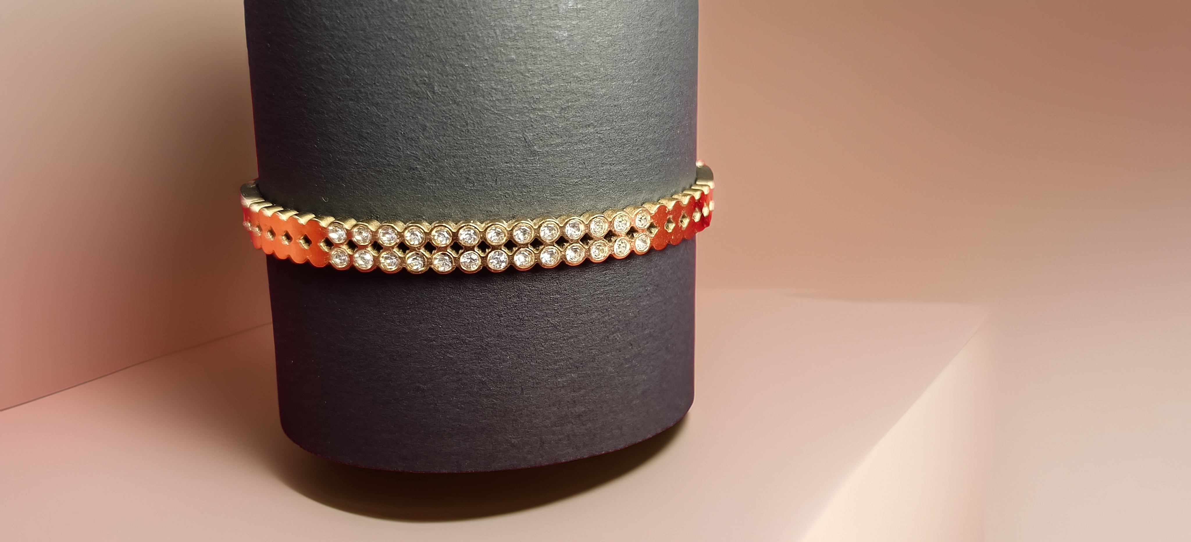 Designer Stylish Gold Plated Bracelet (1057)