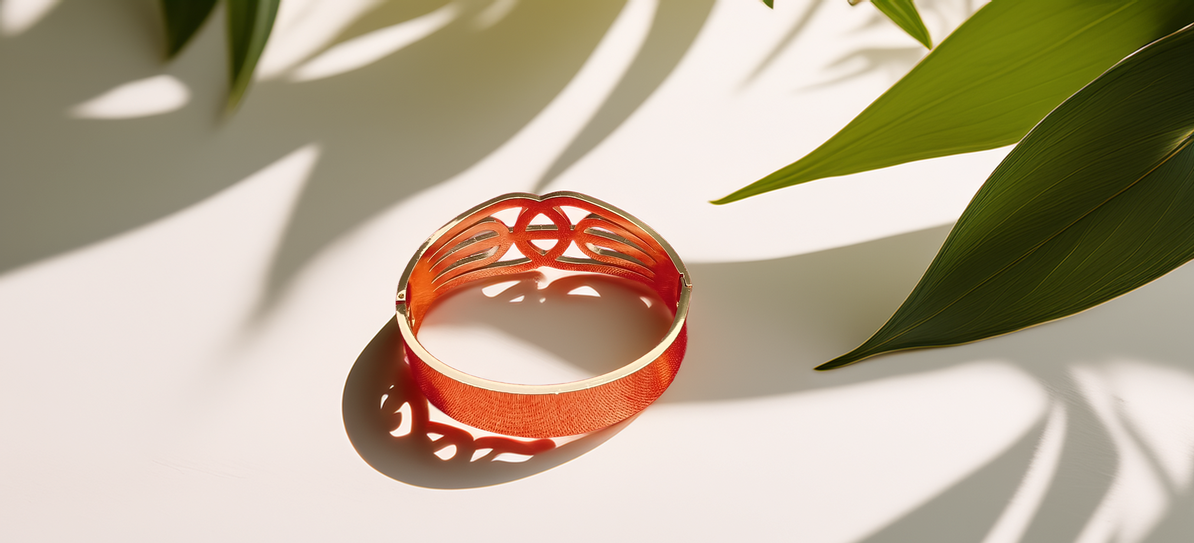 Party Wear Golden Bracelet (1054)