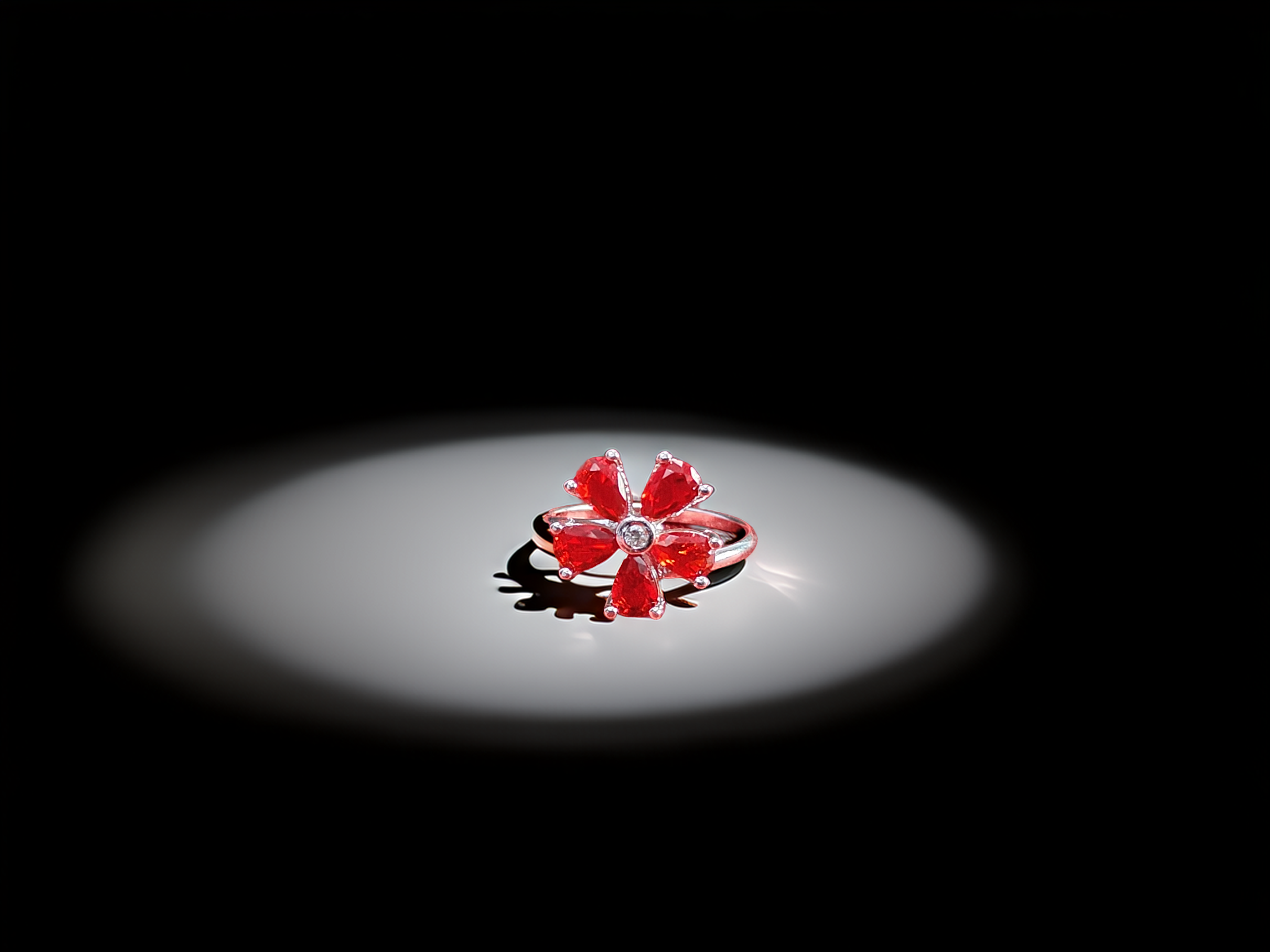 Budget-Friendly AD Ring in Silver | Trendy Look (1042)