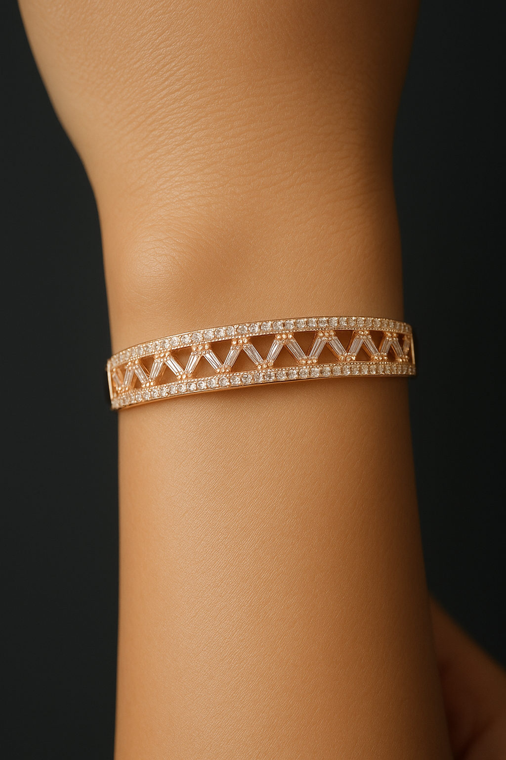 Rose Gold Bracelet for Women (1057)