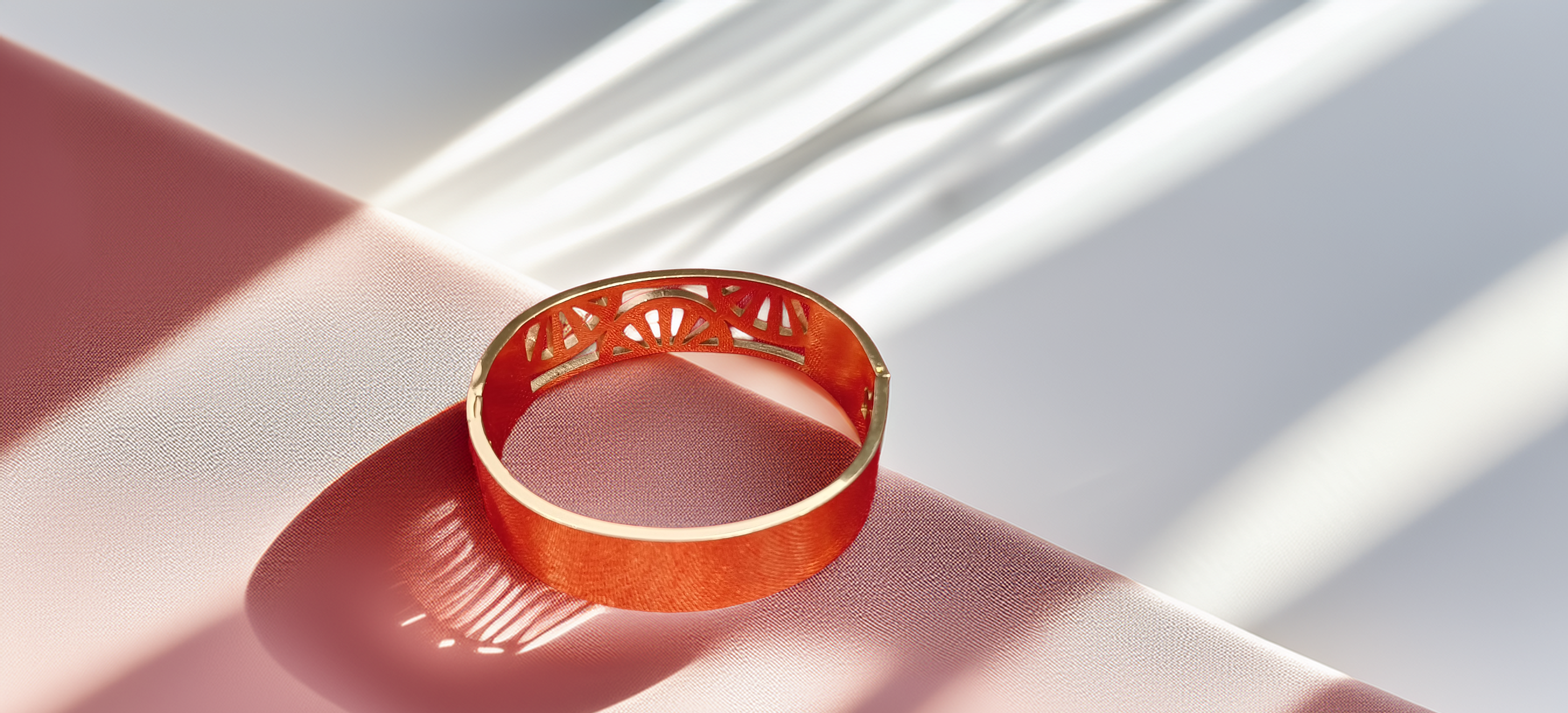 Stylish Golden Party Wear Bracelet (1054)