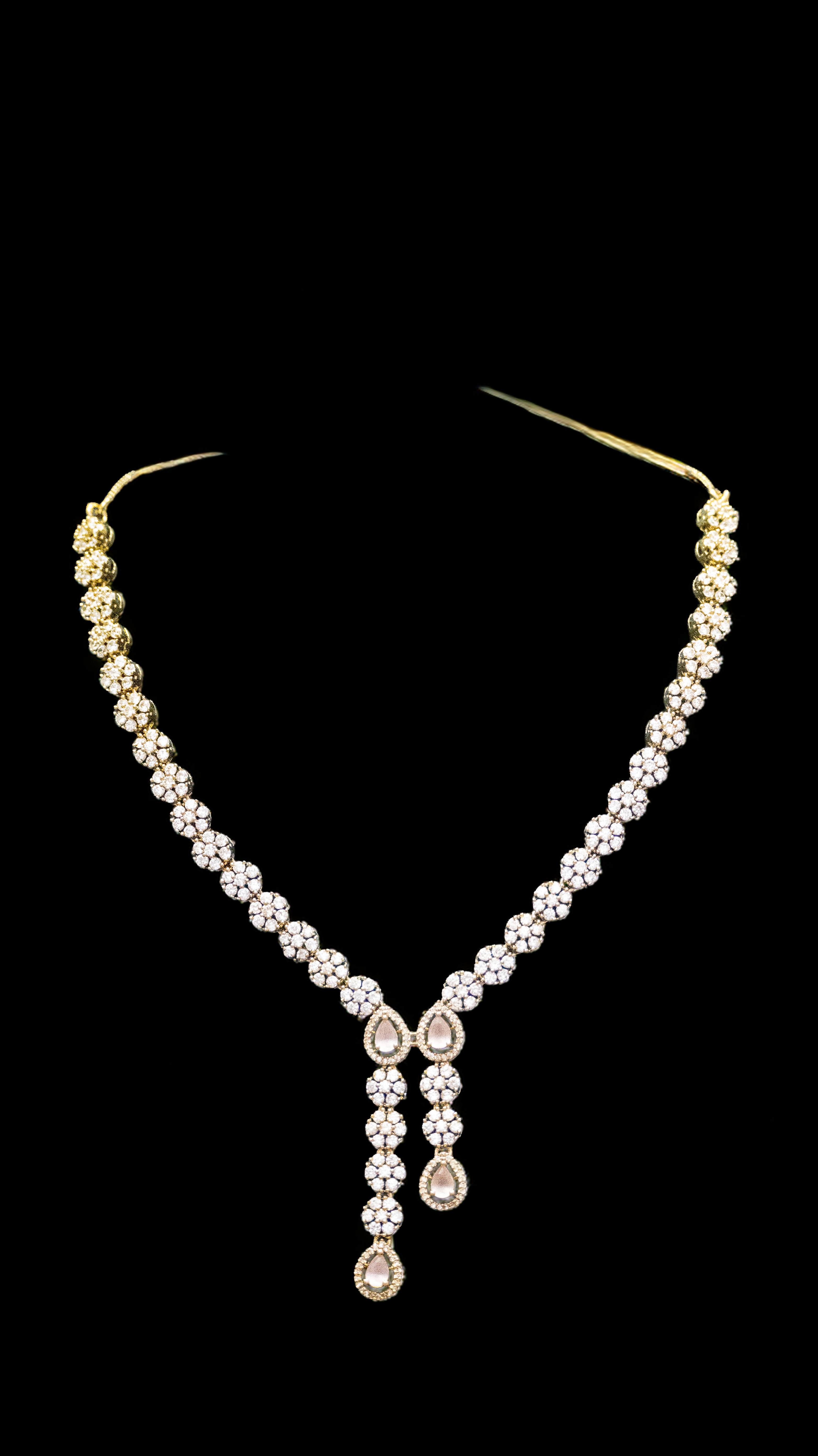 Buy Brass AD Necklace Set Online – Premium Look, Budget Price