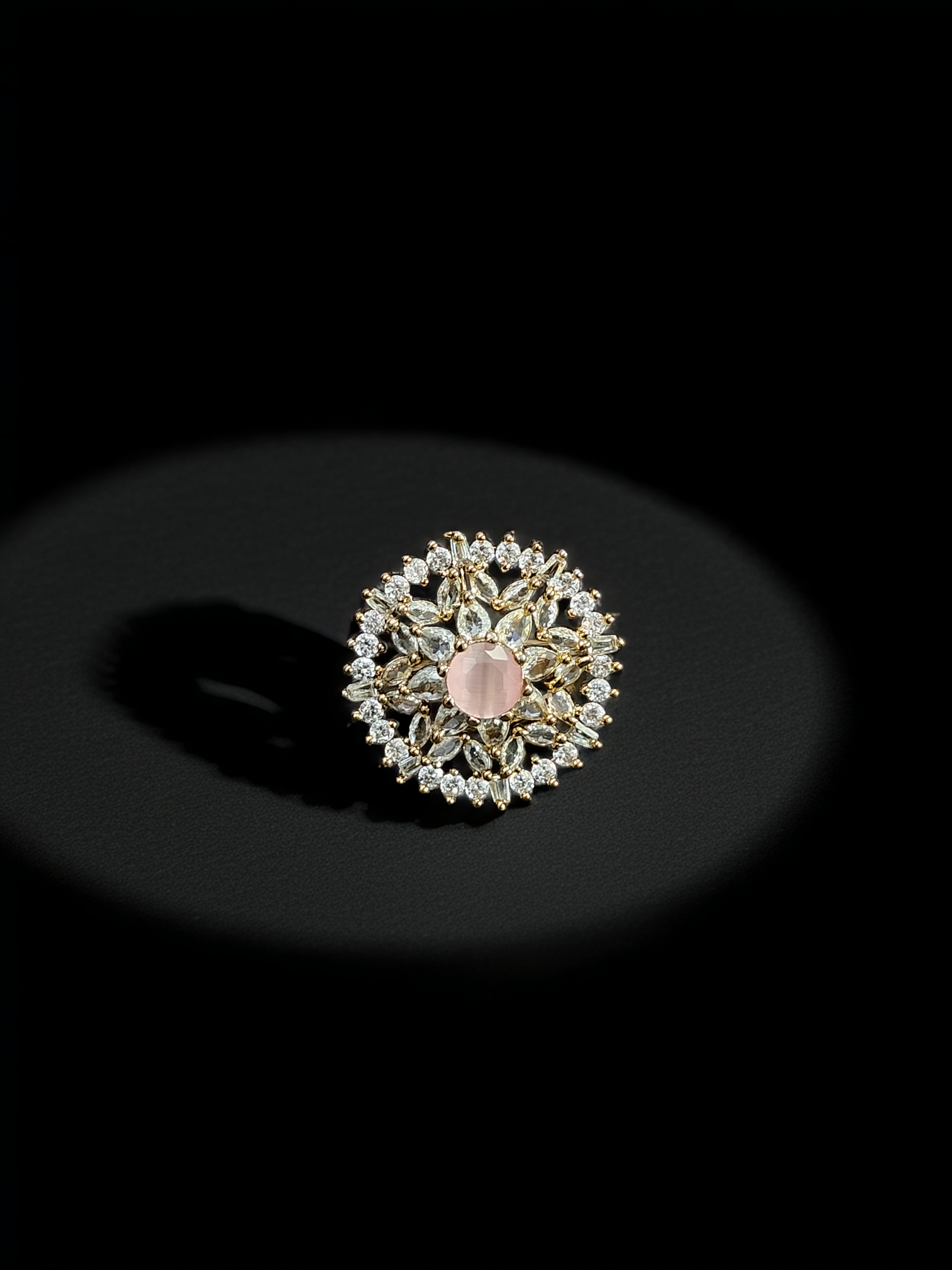 Trendy AD Ring for Girls | Stylish American Diamond (1048)