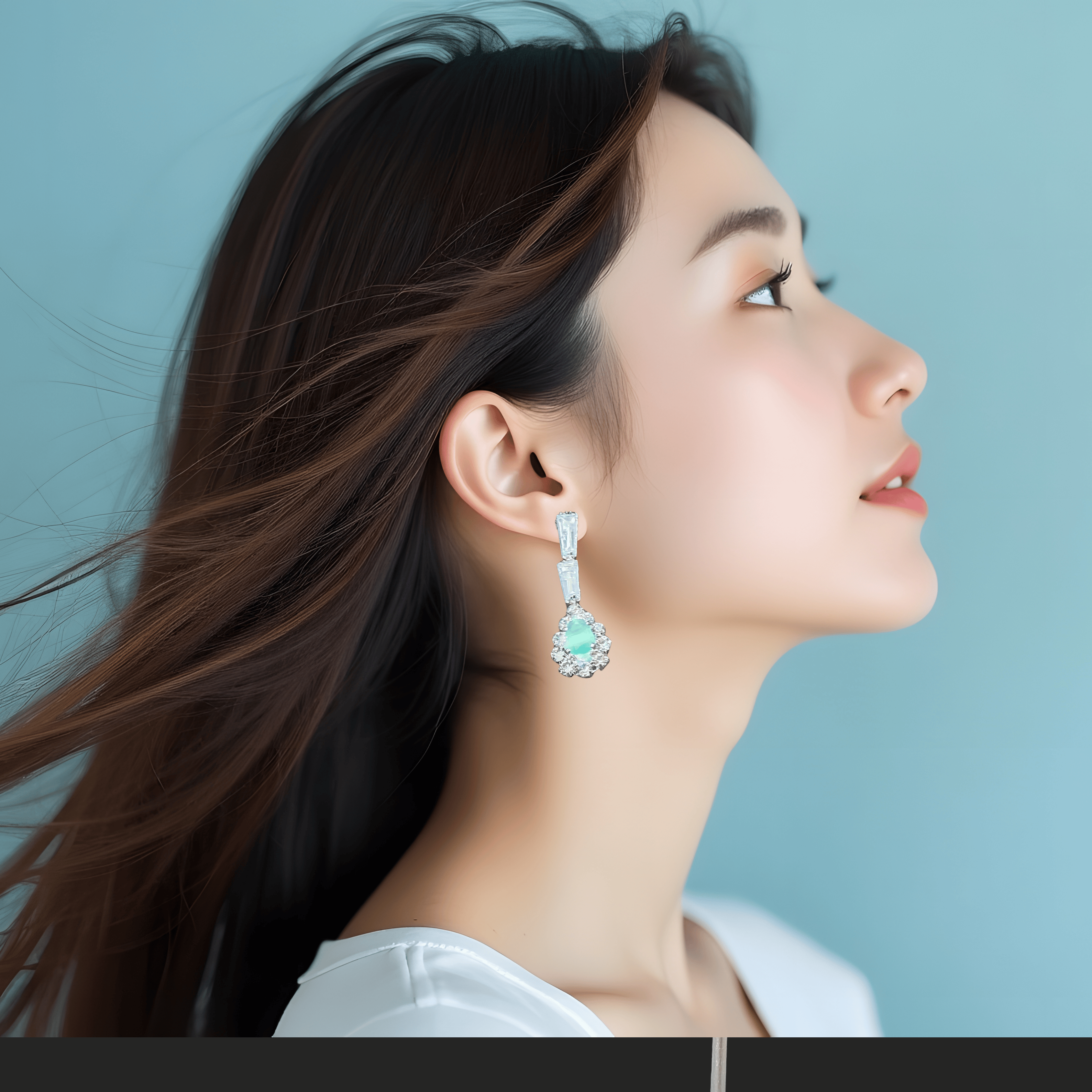 Latest Silver AD Necklace Set Designs 2025 – Trending Styles (1061)