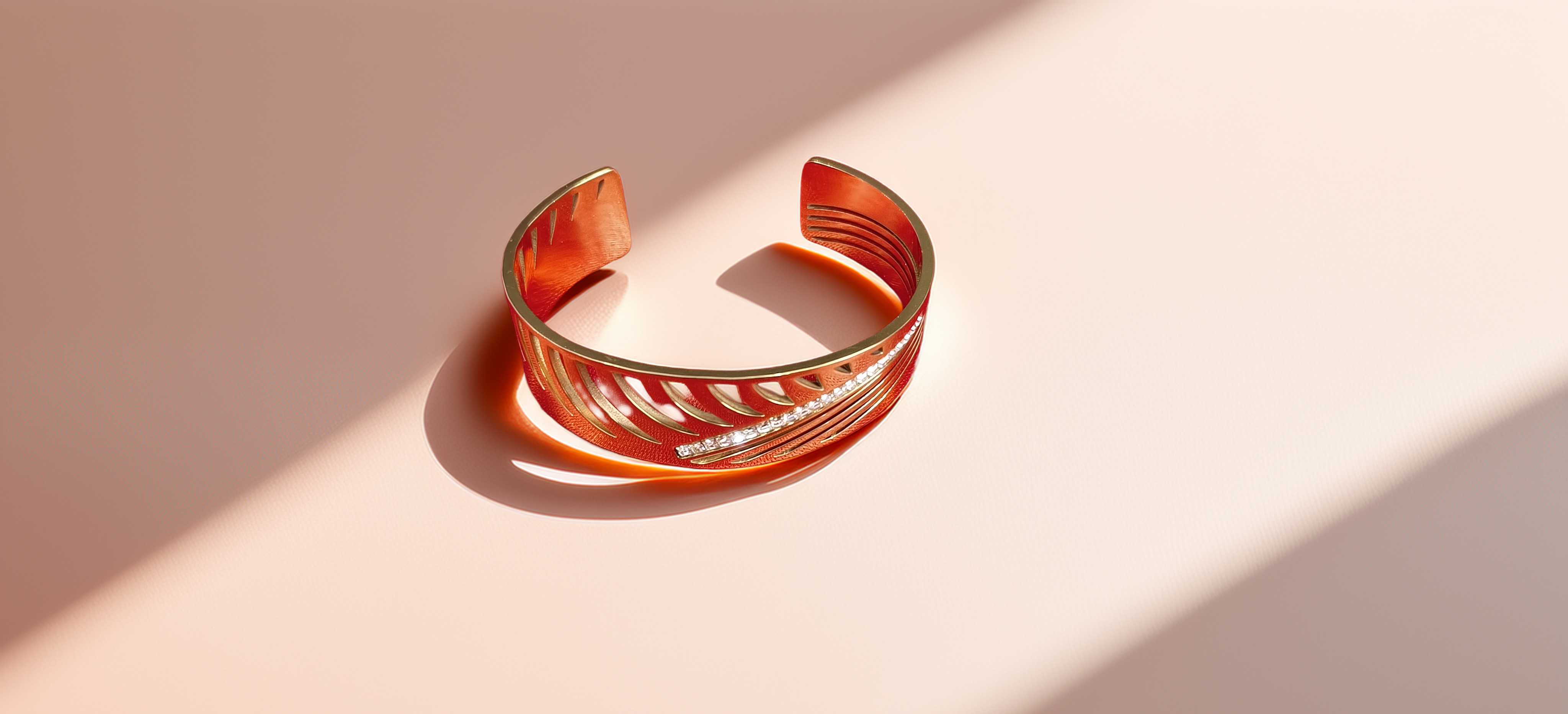 Elegant Golden Bracelet for Girls (1058)