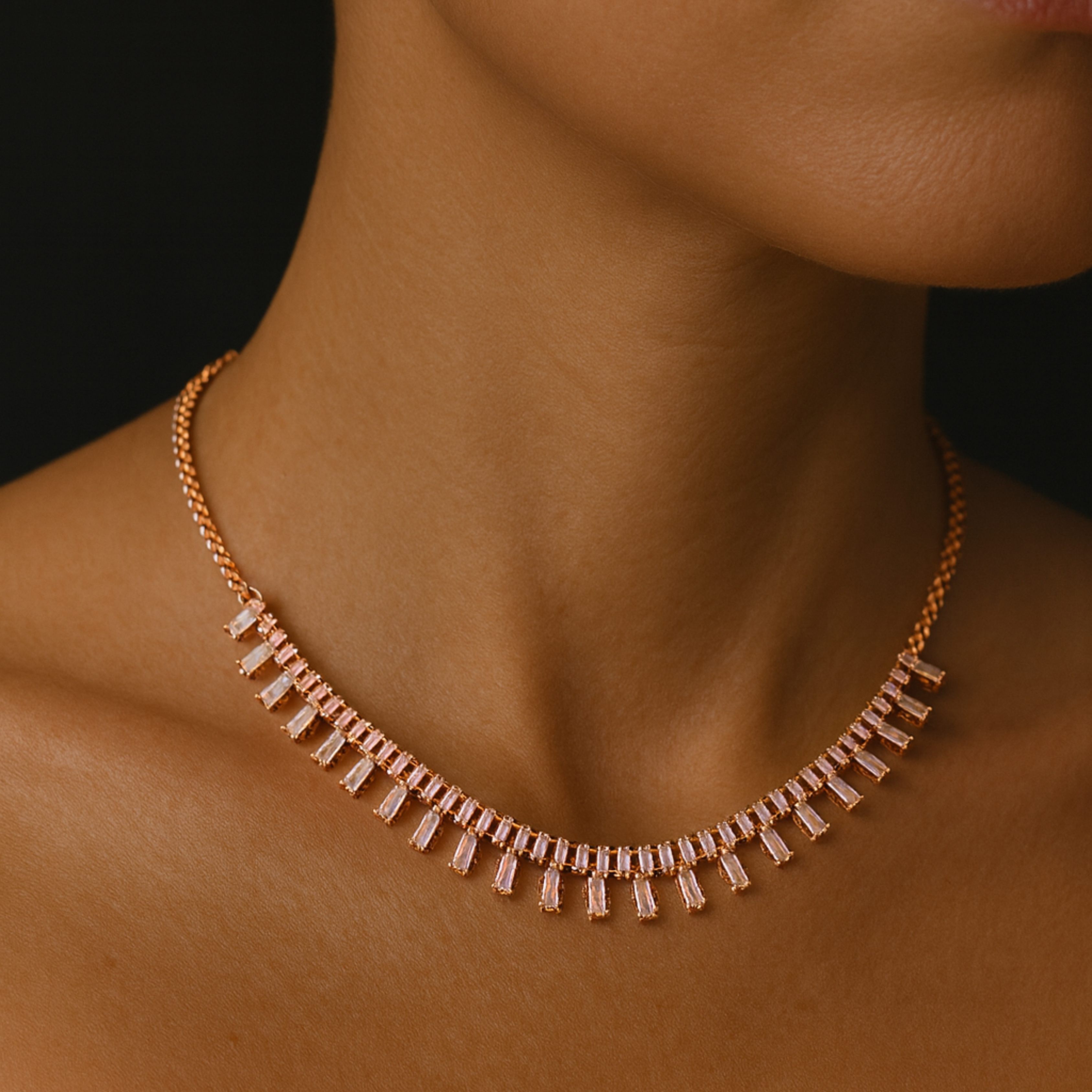 Buy AD Necklace Set Online – Premium Shine, Budget Price (1061)