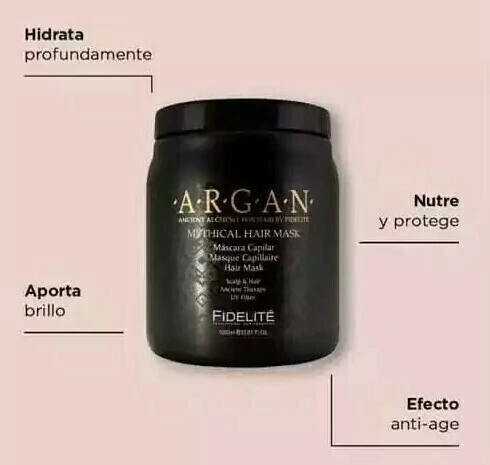 🌿 Mascarilla Capilar de Argán Fidelité