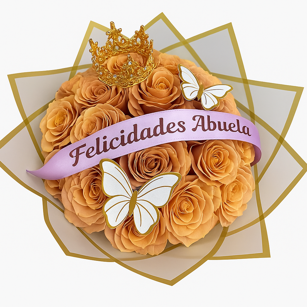 25 Luxury Roses – Personalized Premium 