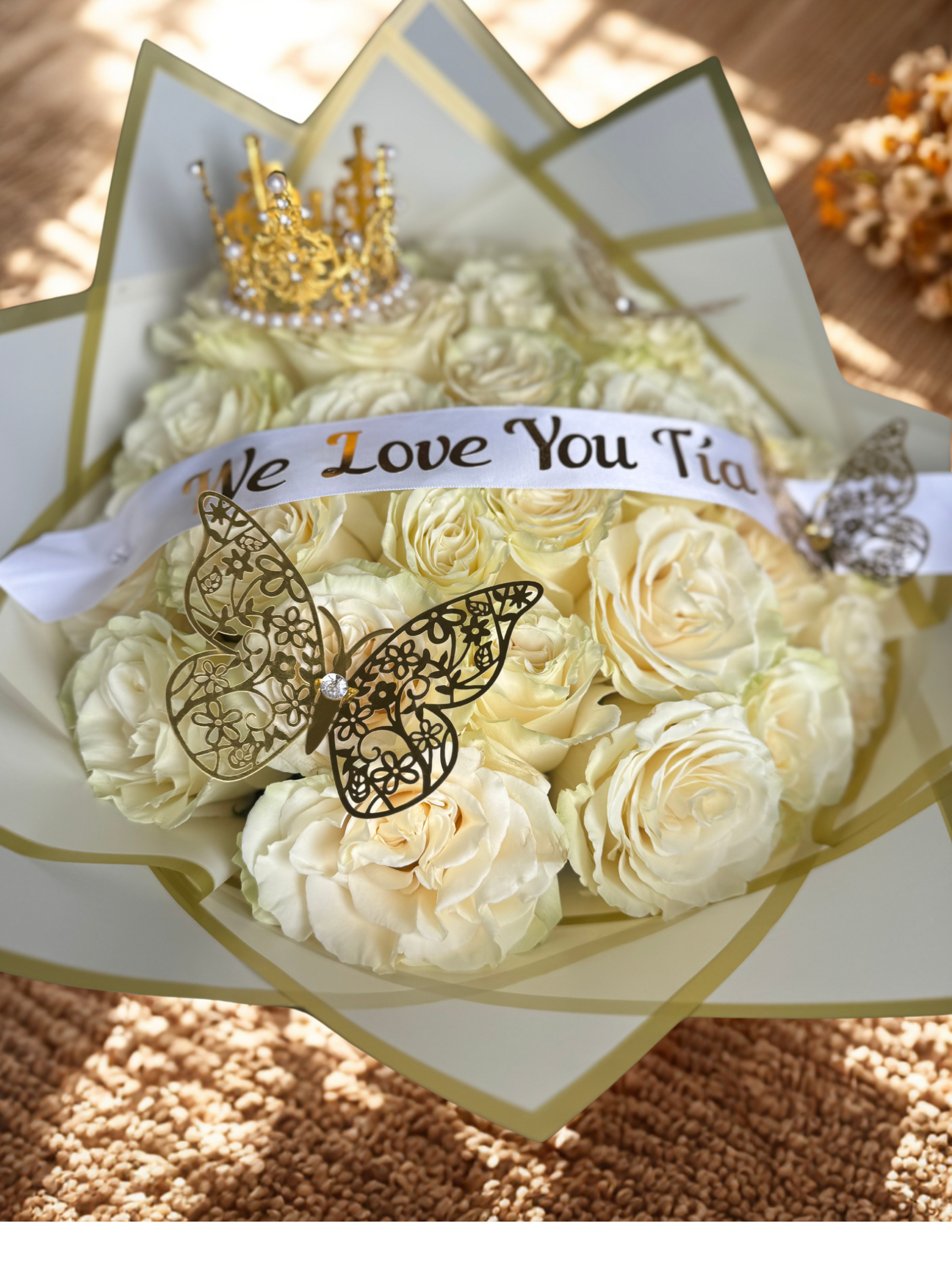 25 Luxury Roses – Personalized Premium 